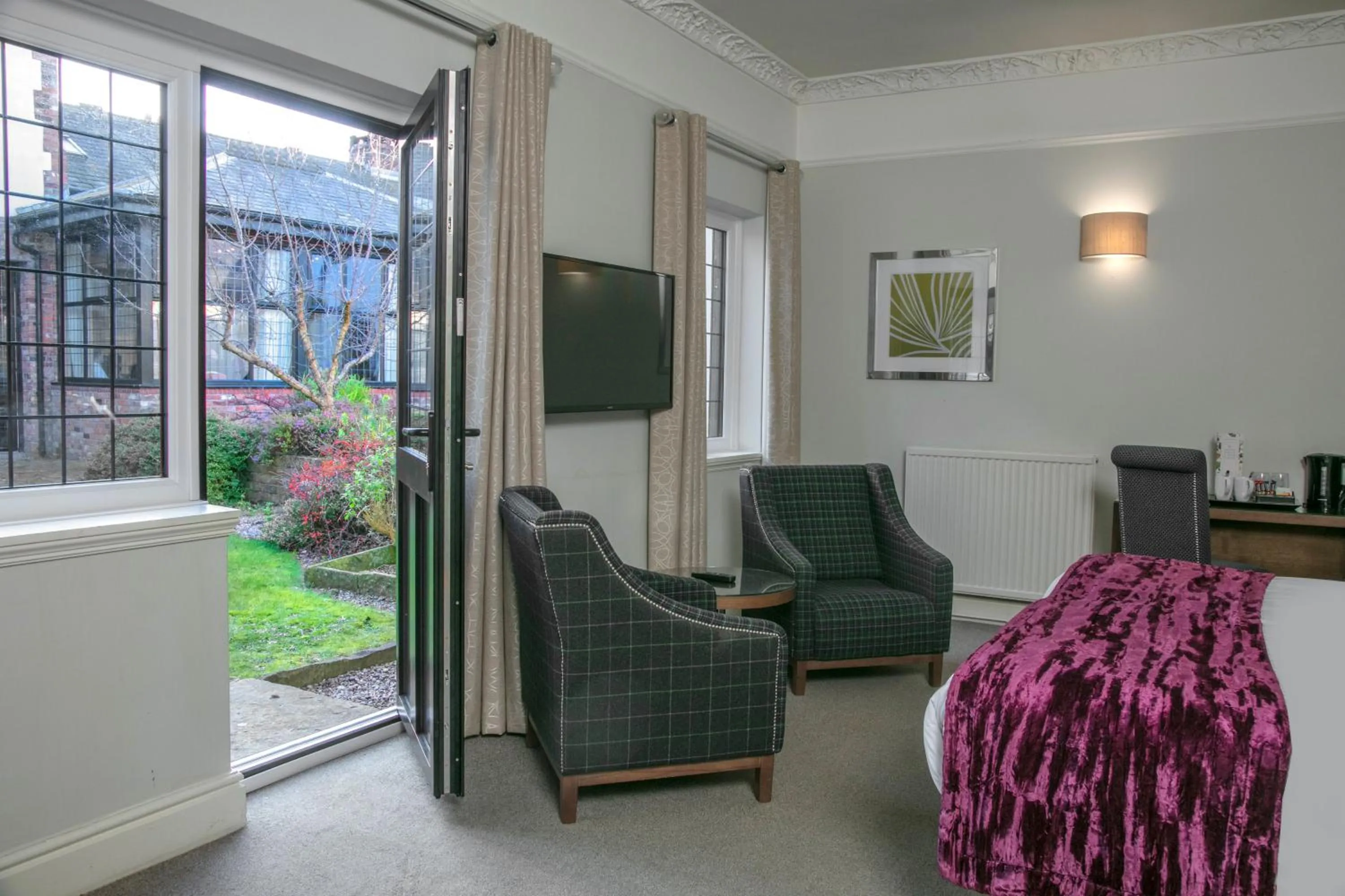 Bedroom in Crabwall Manor Hotel & Spa
