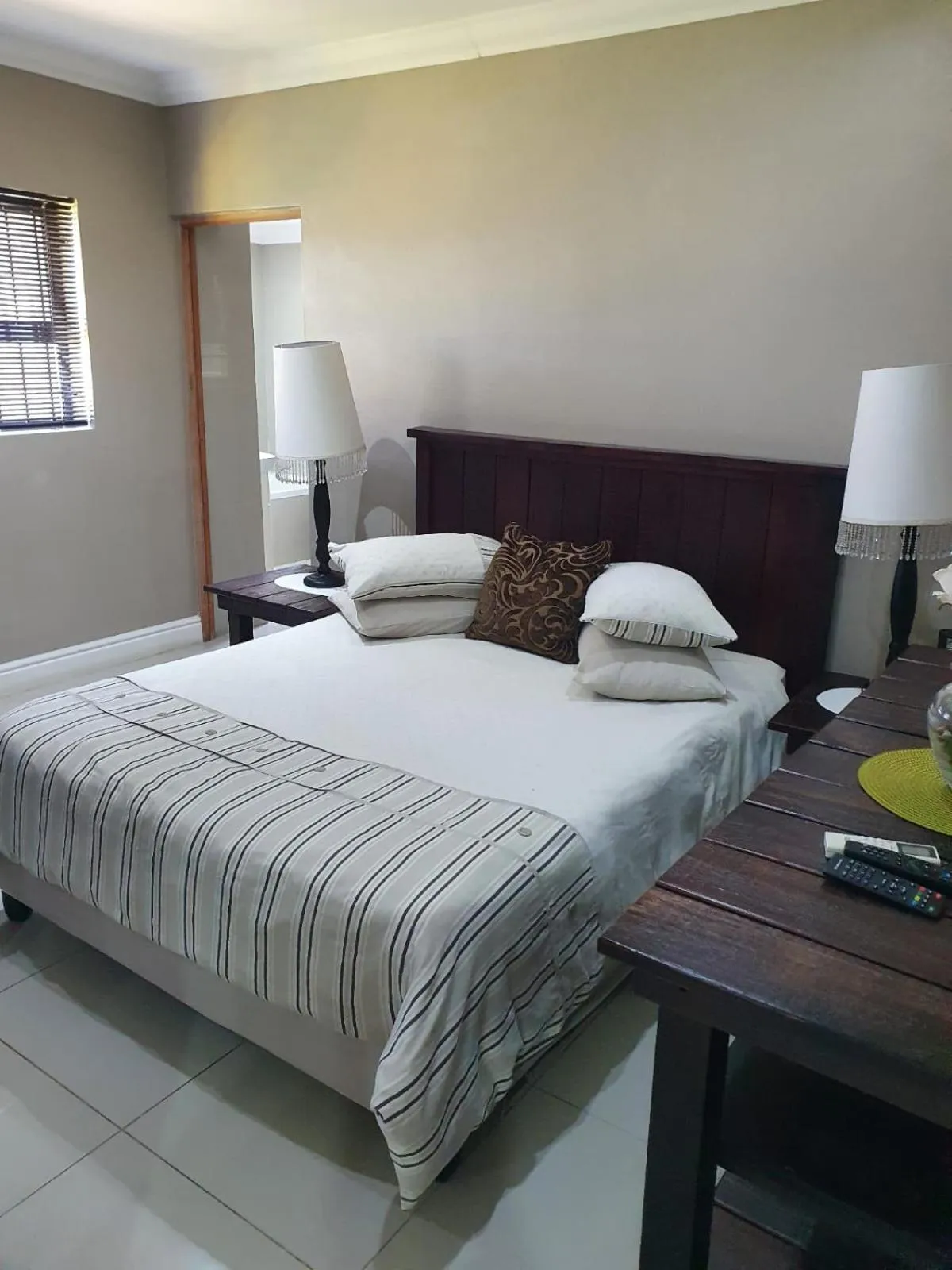 Bed in Mi Casa Guest House