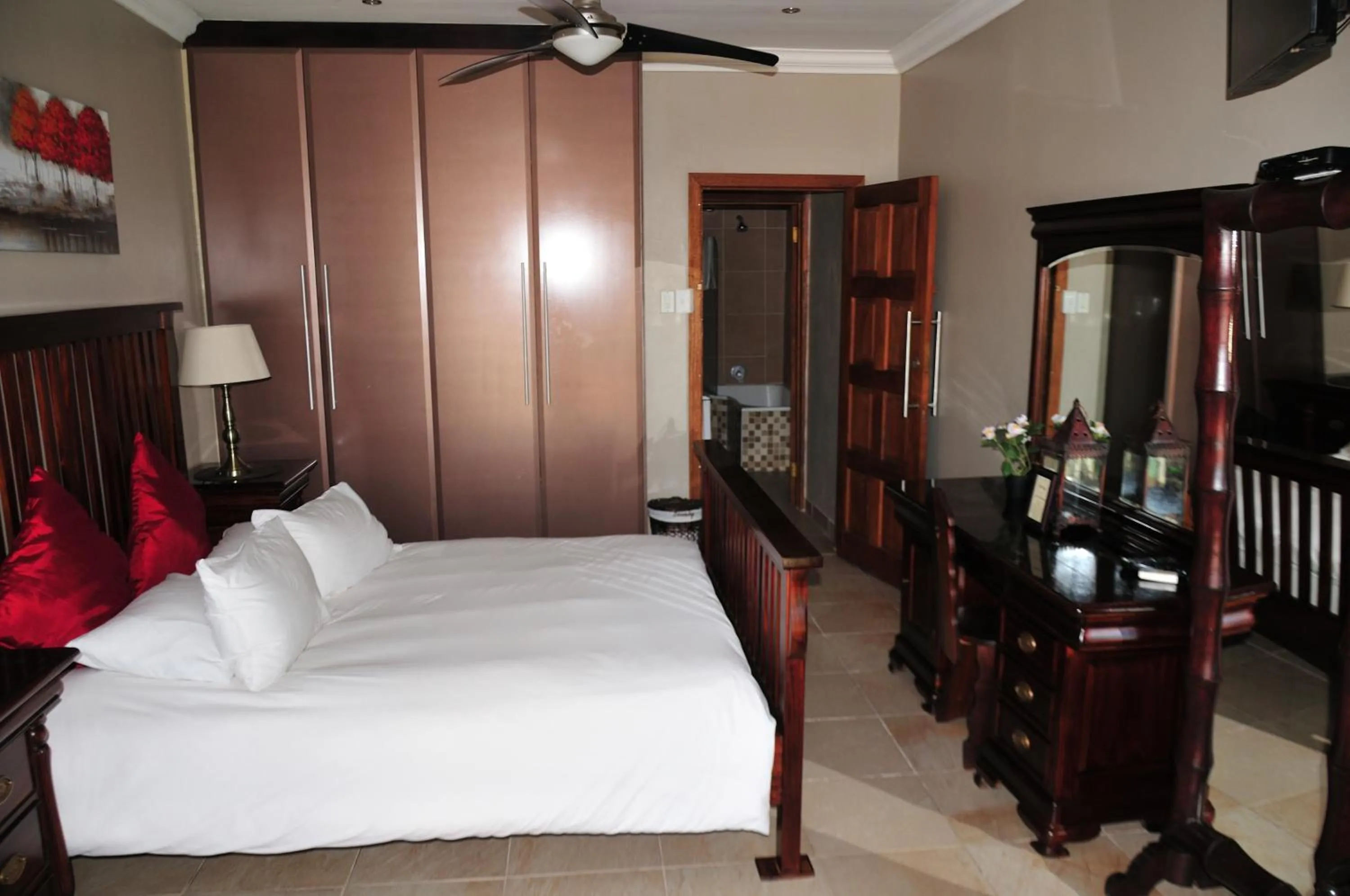 Bed in Mi Casa Guest House