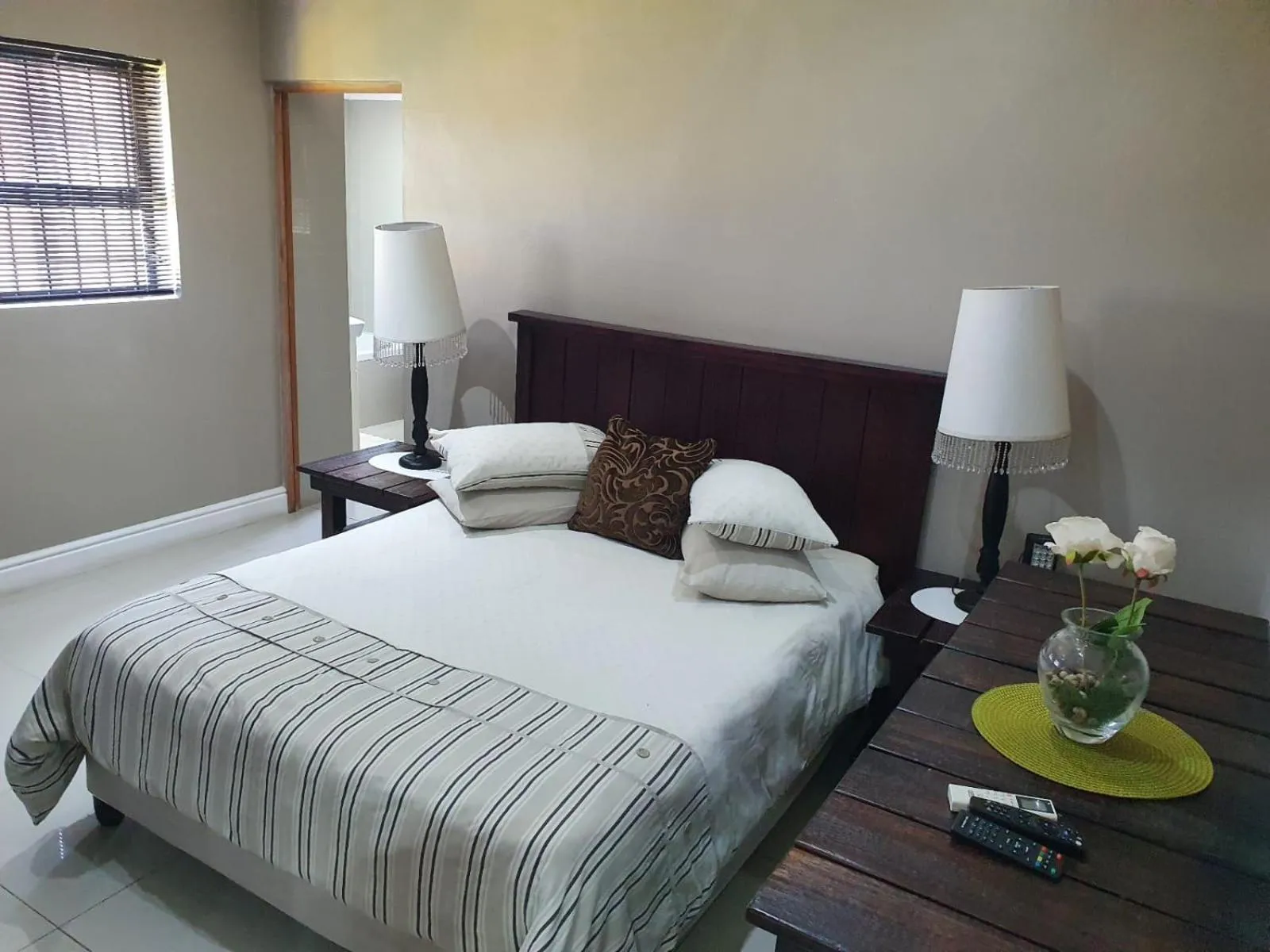 Bed in Mi Casa Guest House