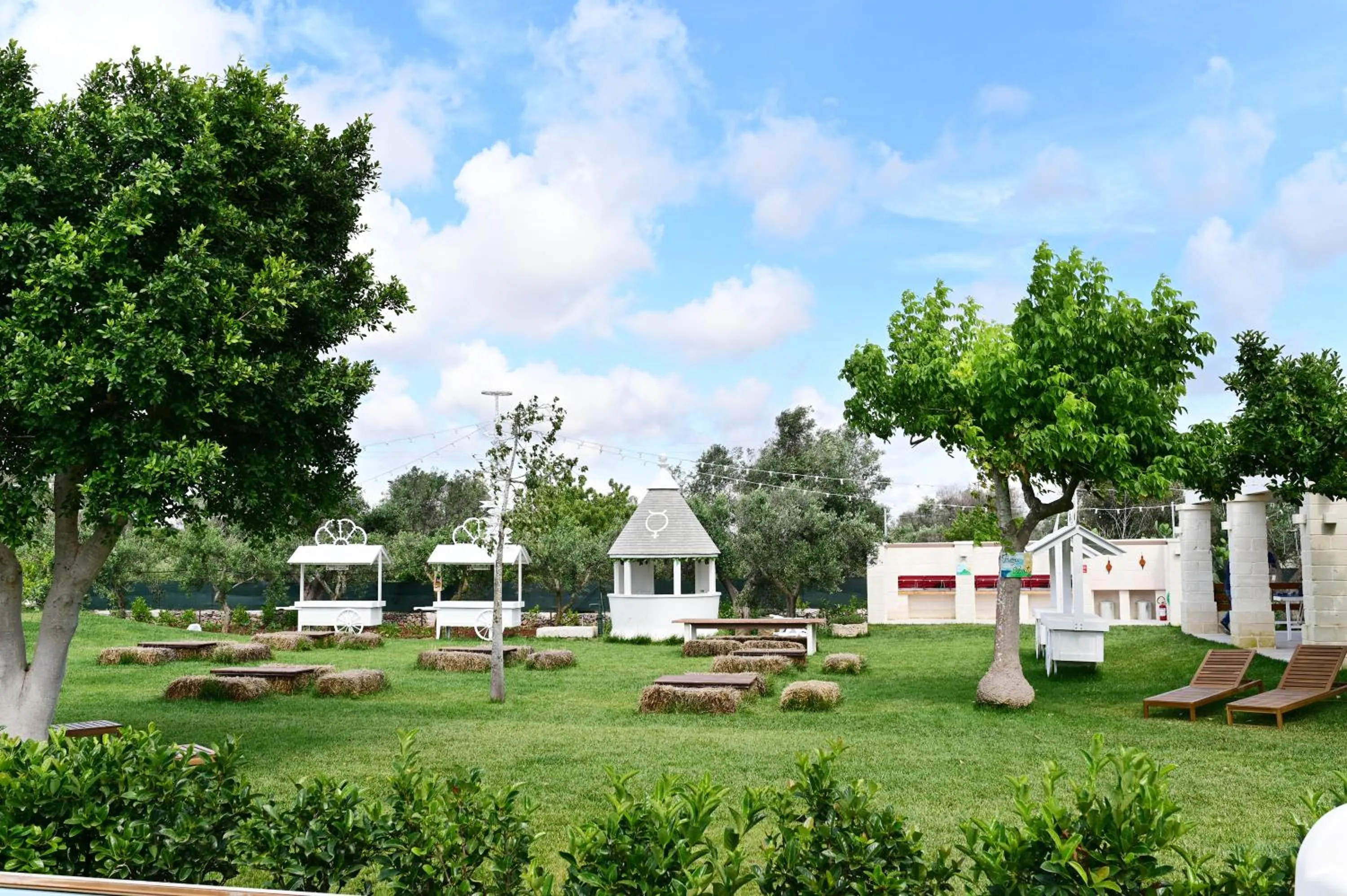 Garden view in AgriFamily Village