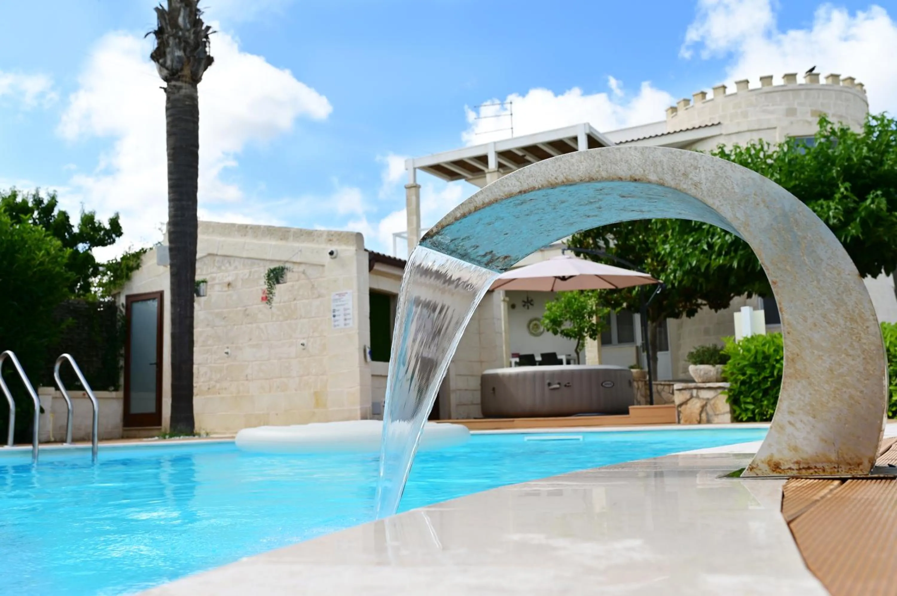 Swimming pool in AgriFamily Village