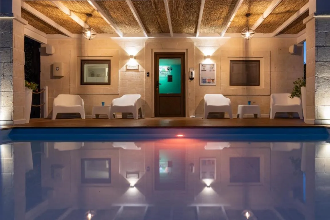 Pool view in AgriFamily Village