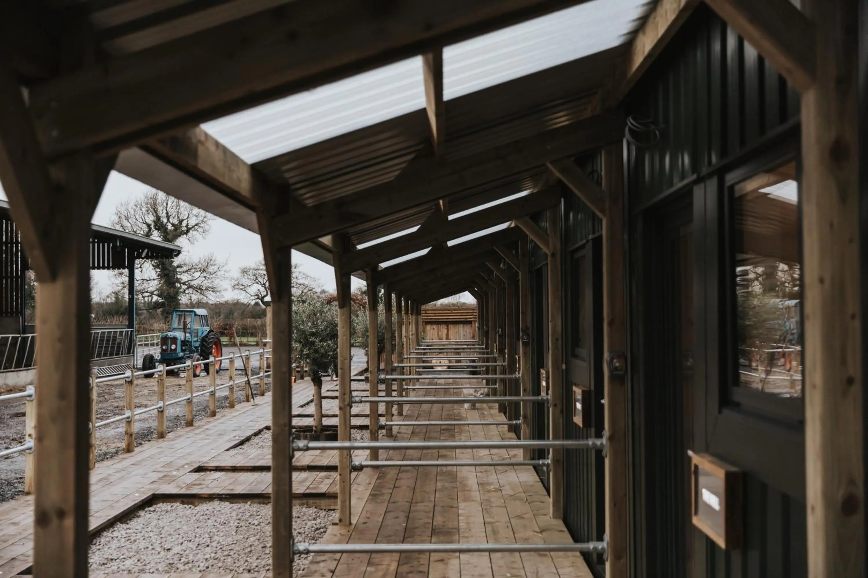 Facade/entrance in Owen House Farm