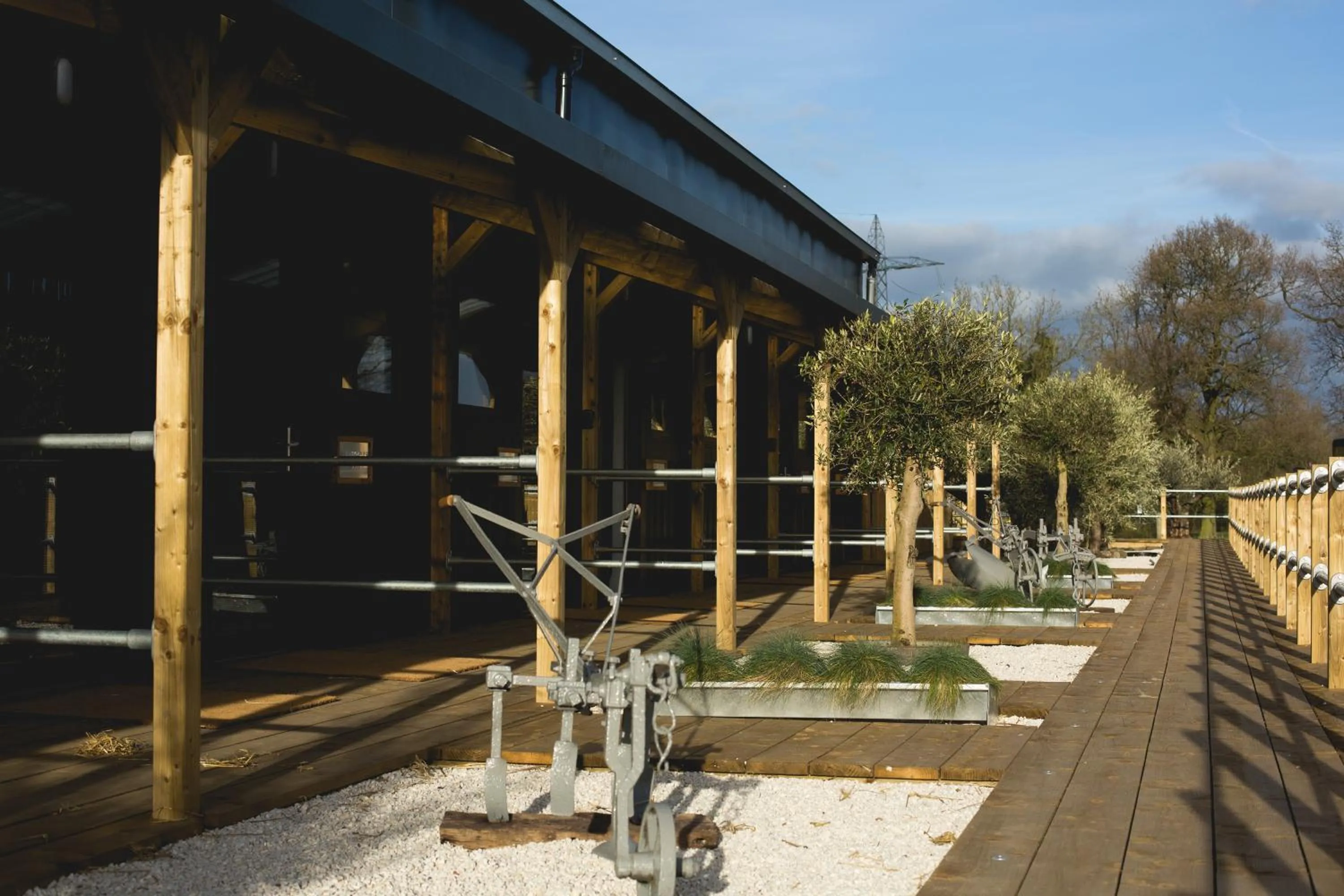 Property building in Owen House Farm
