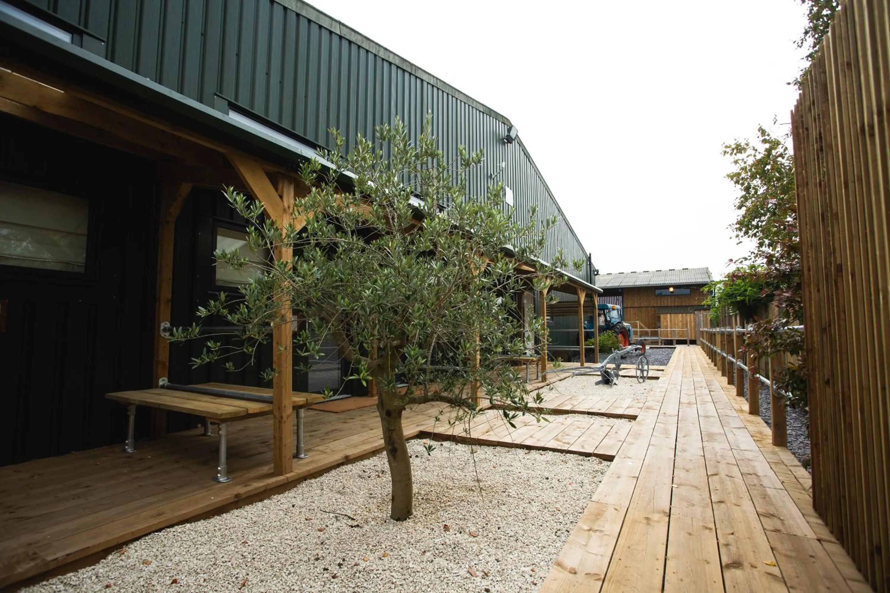 Facade/entrance in Owen House Farm