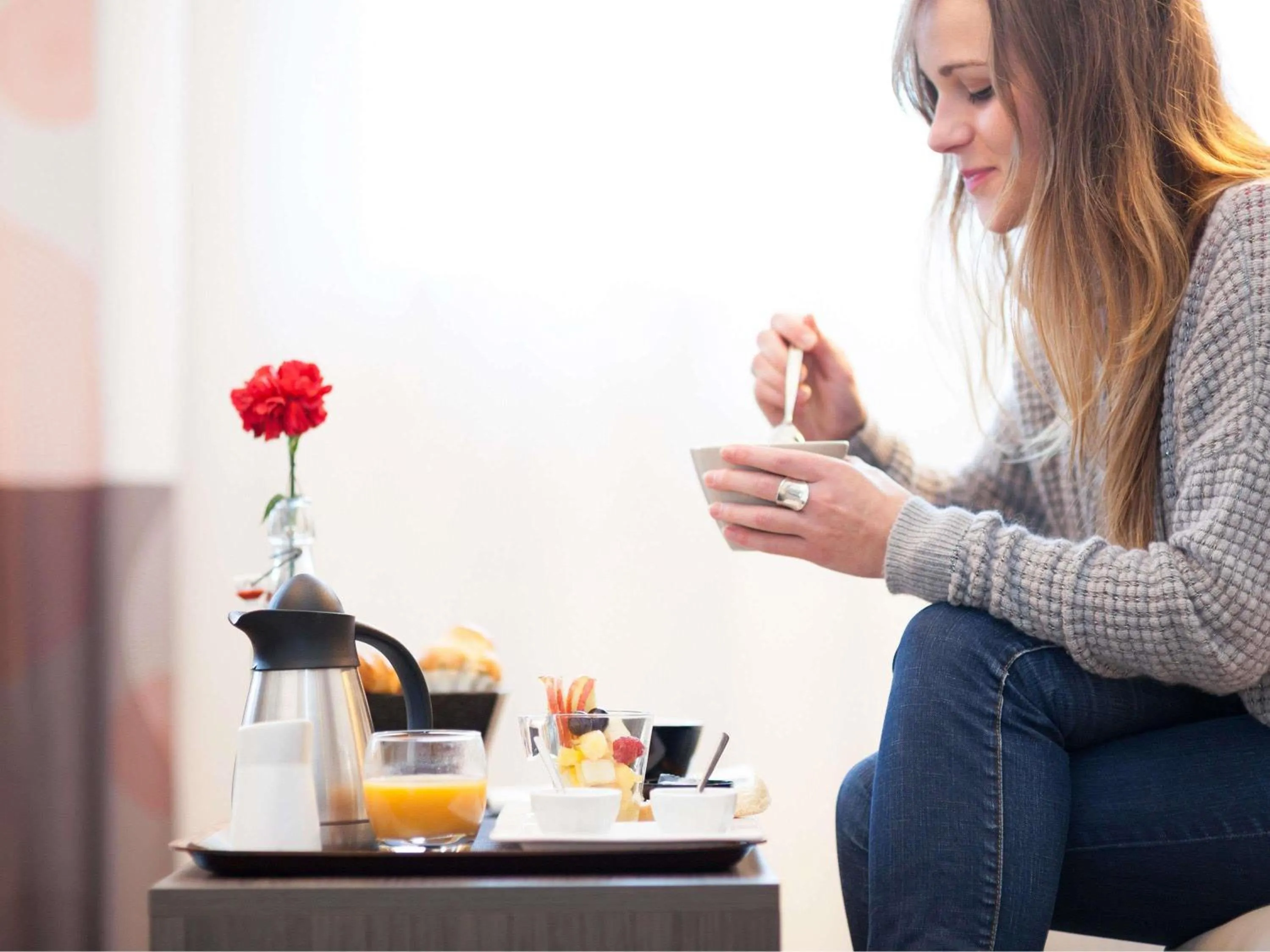 Bedroom in Novotel Edinburgh Centre