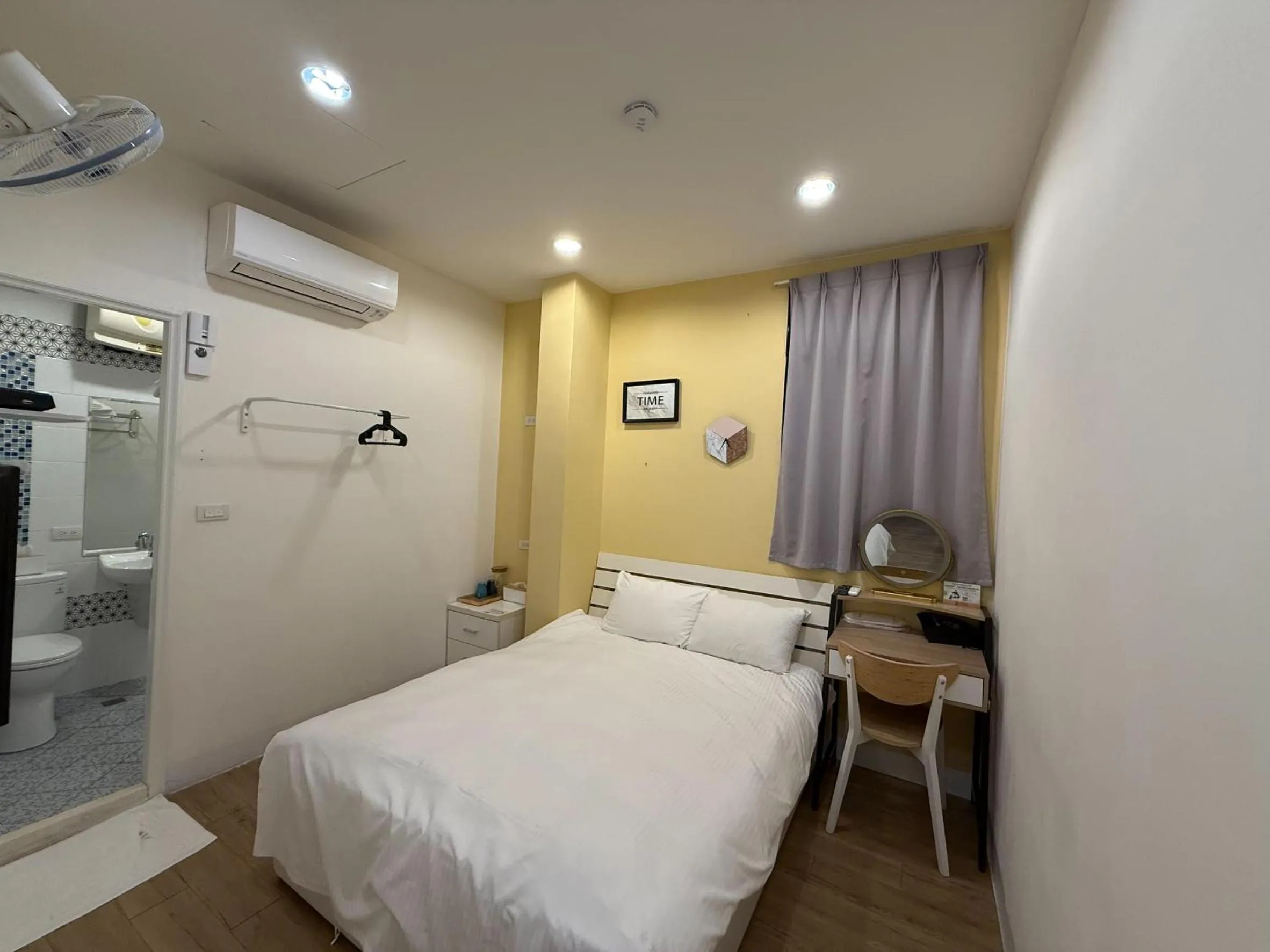 Bed in 淡水民宿-台北Yes Hotel