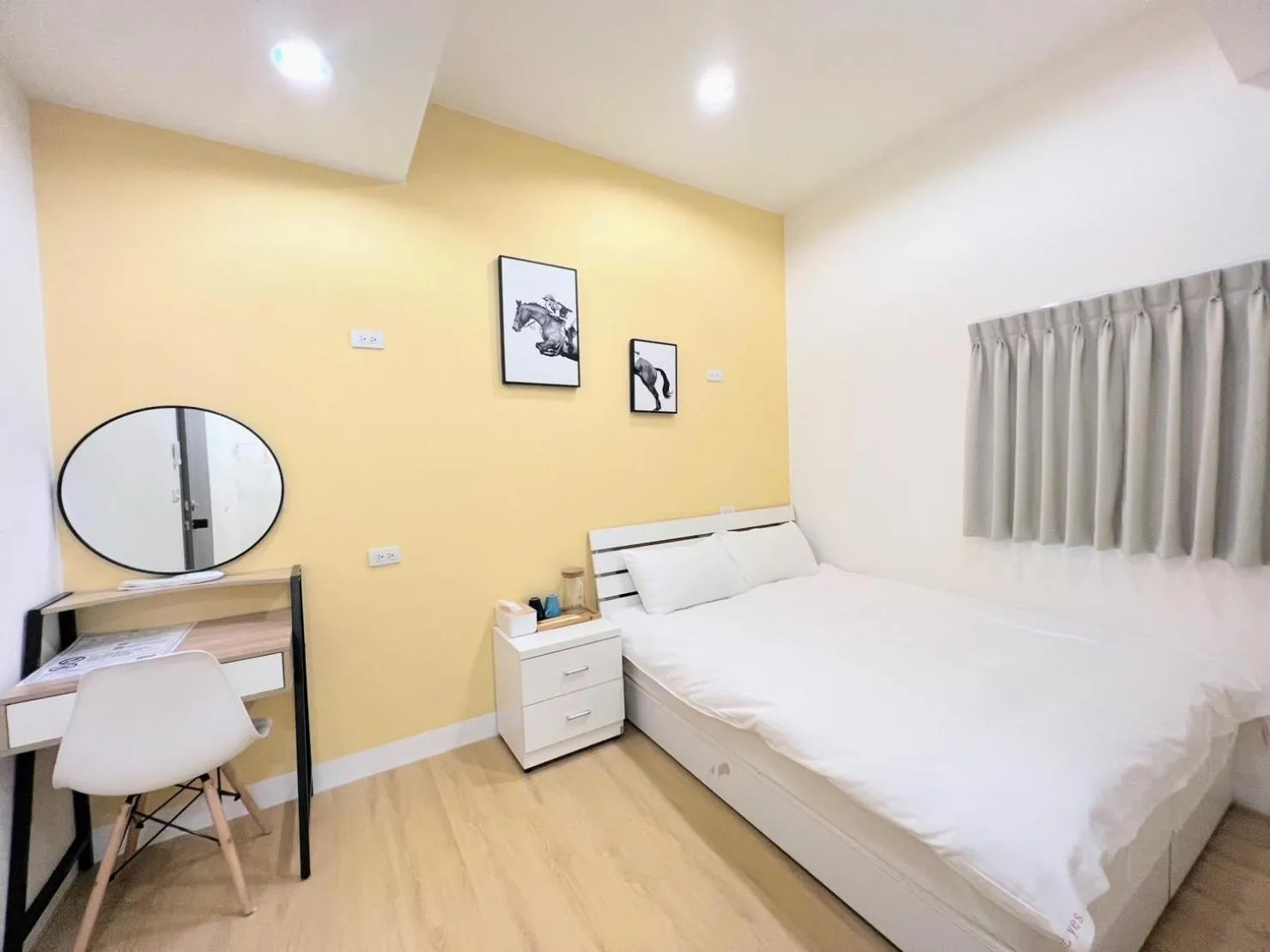 Photo of the whole room, Bed in 淡水民宿-台北Yes Hotel