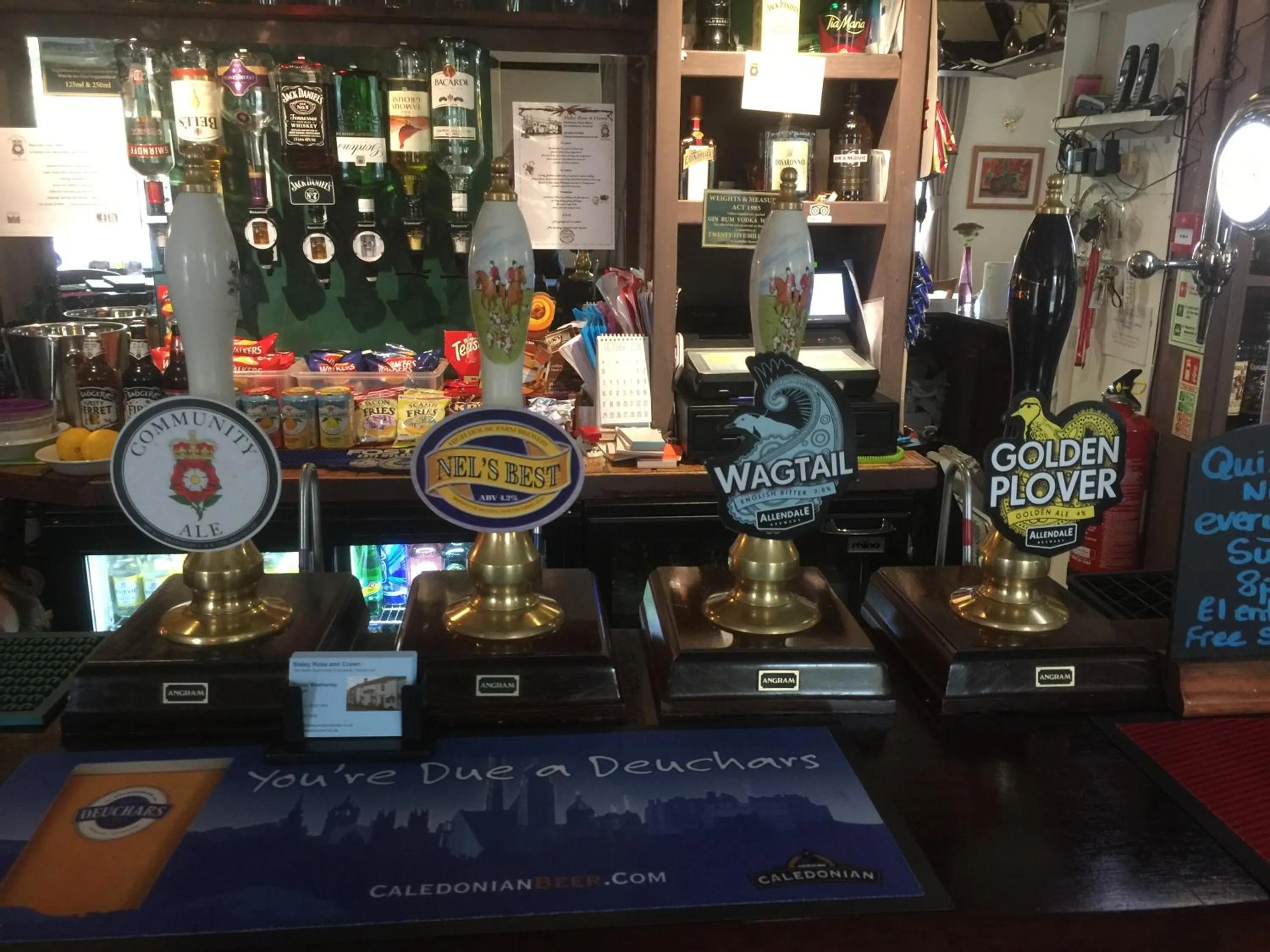 On site in Rose & Crown