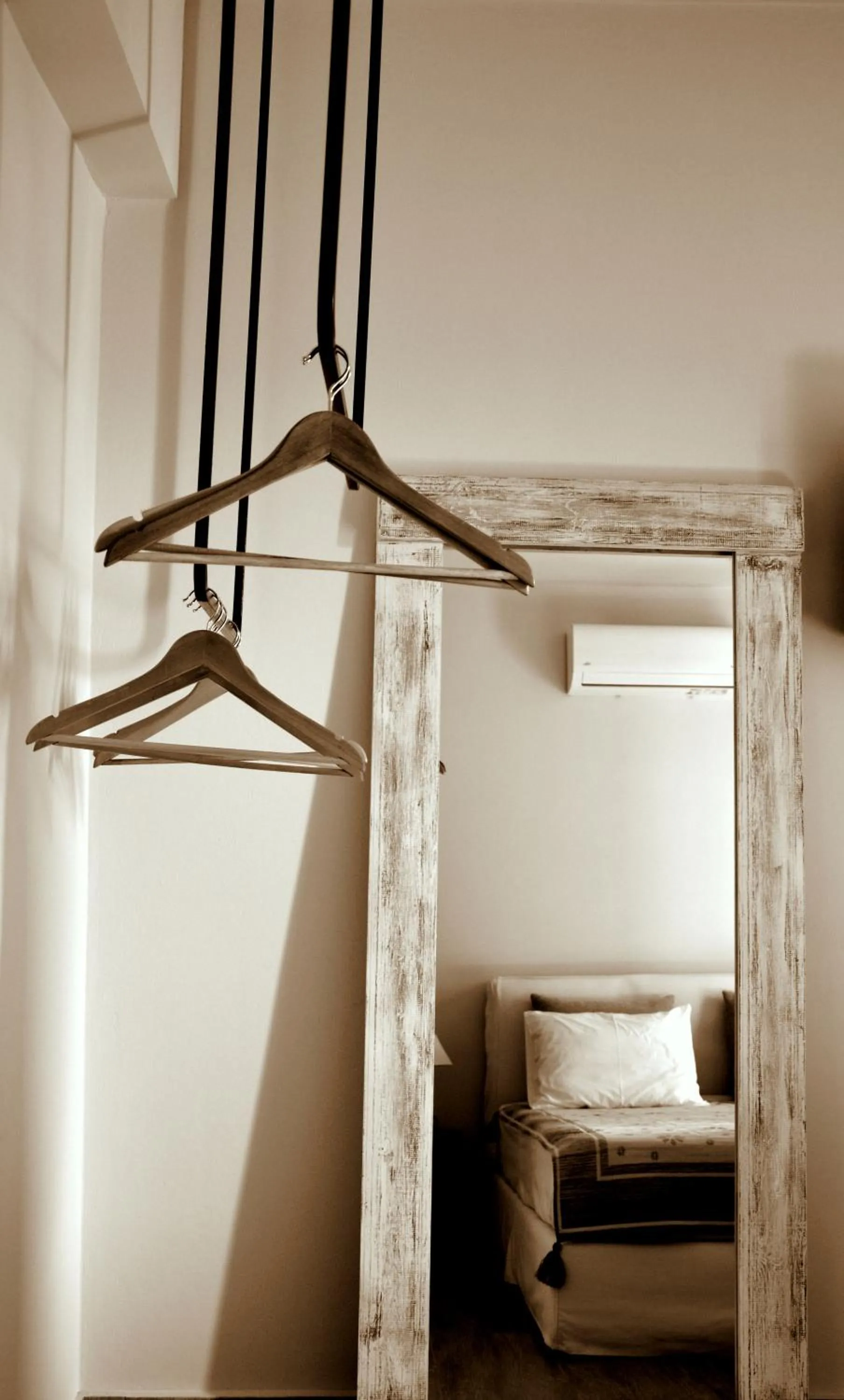 Bed in Ammos Luxury Suites