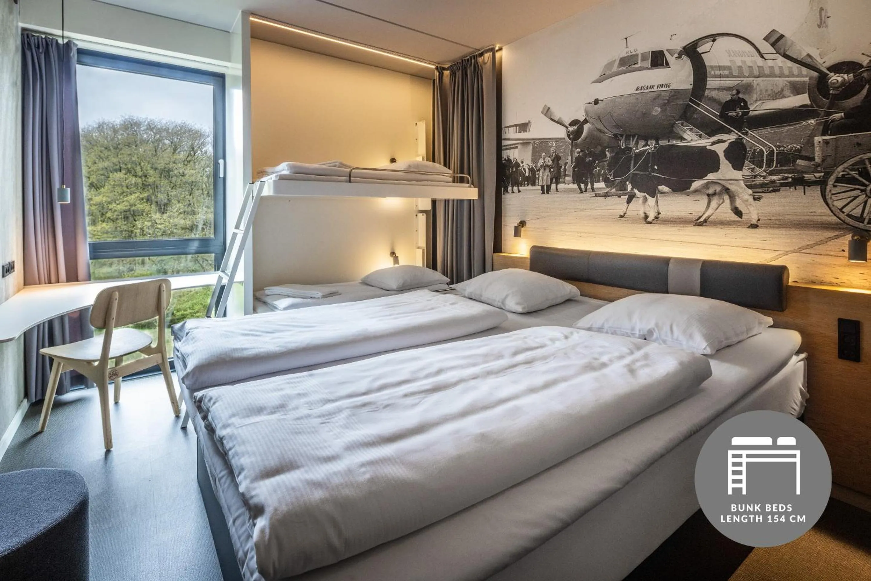 Bedroom, Bed in Airport Hotel, Billund