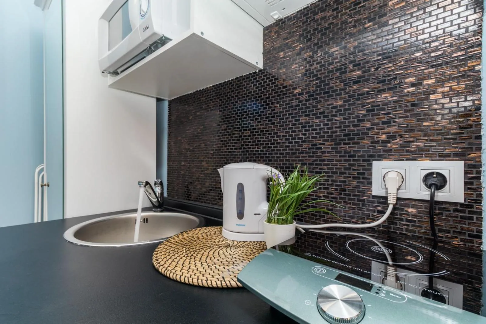 Kitchen or kitchenette in Residence Vaclavska