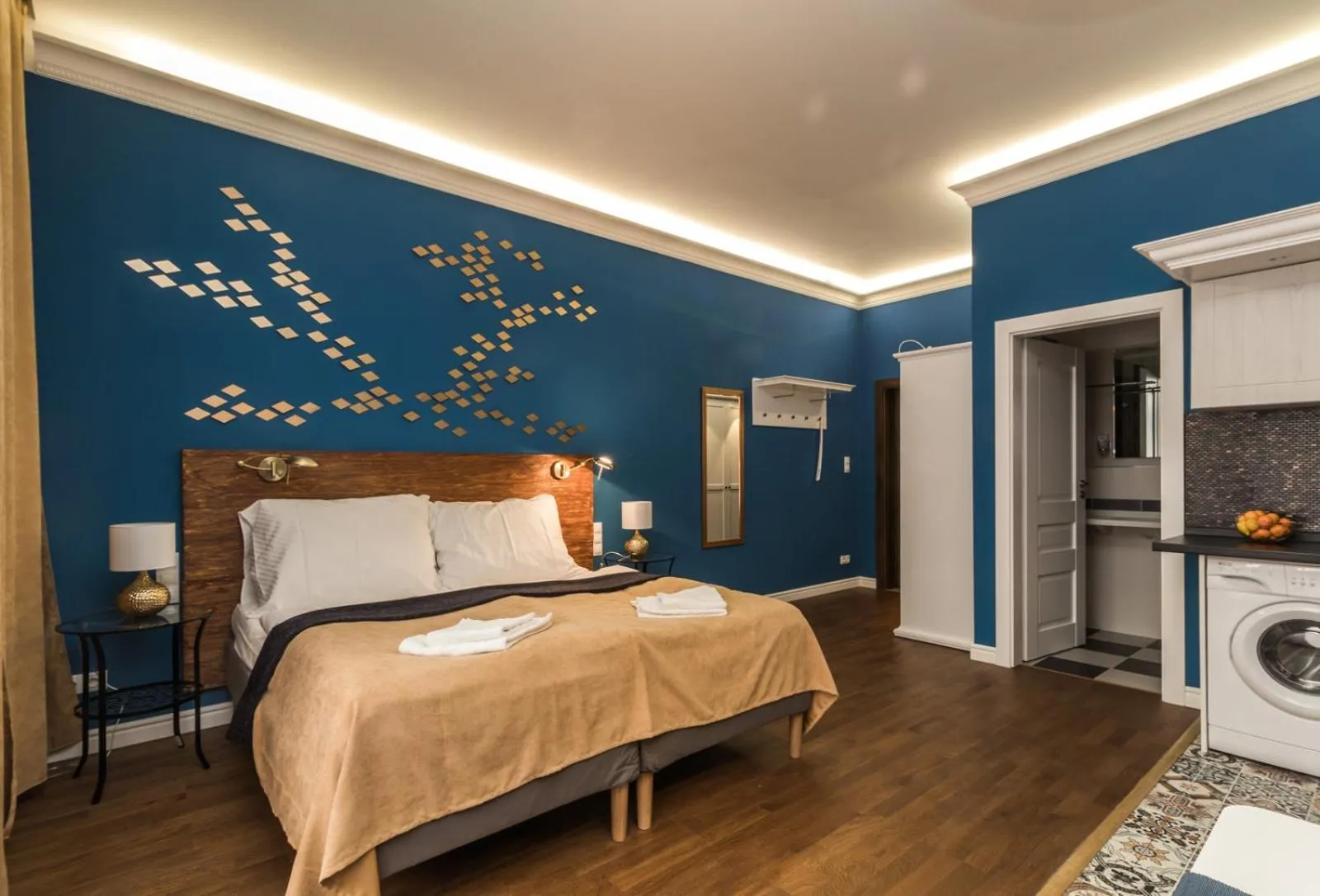 Photo of the whole room, Bed in Residence Vaclavska