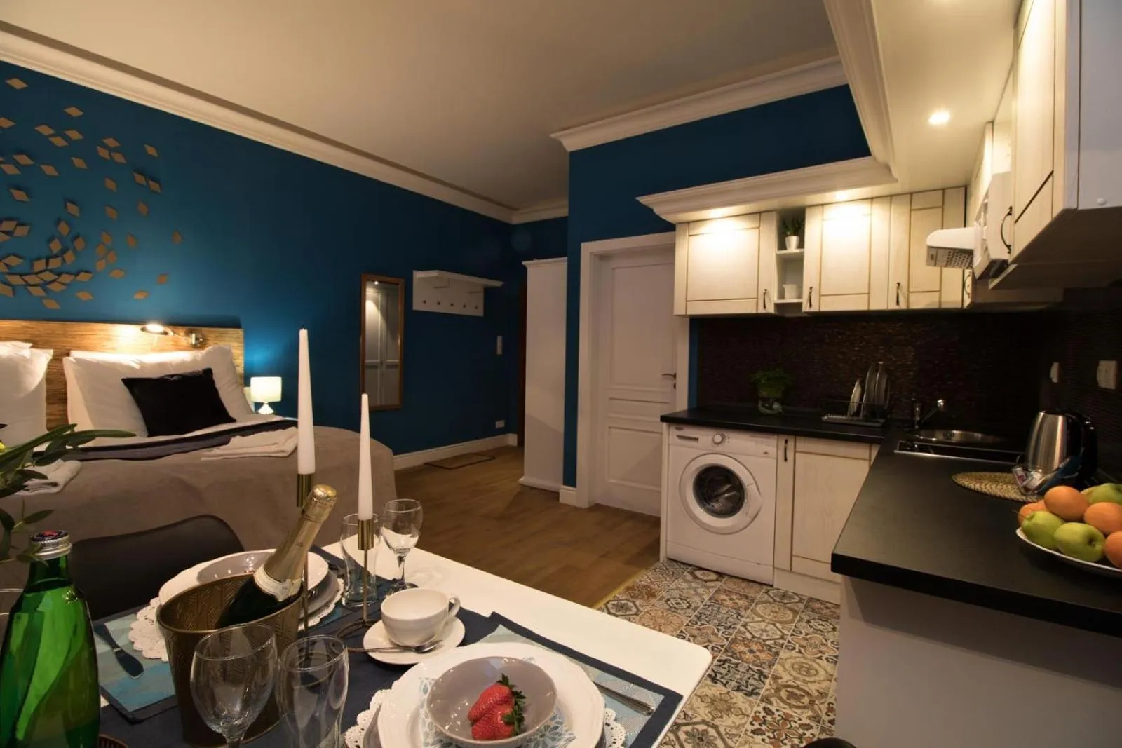 Kitchen or kitchenette in Residence Vaclavska