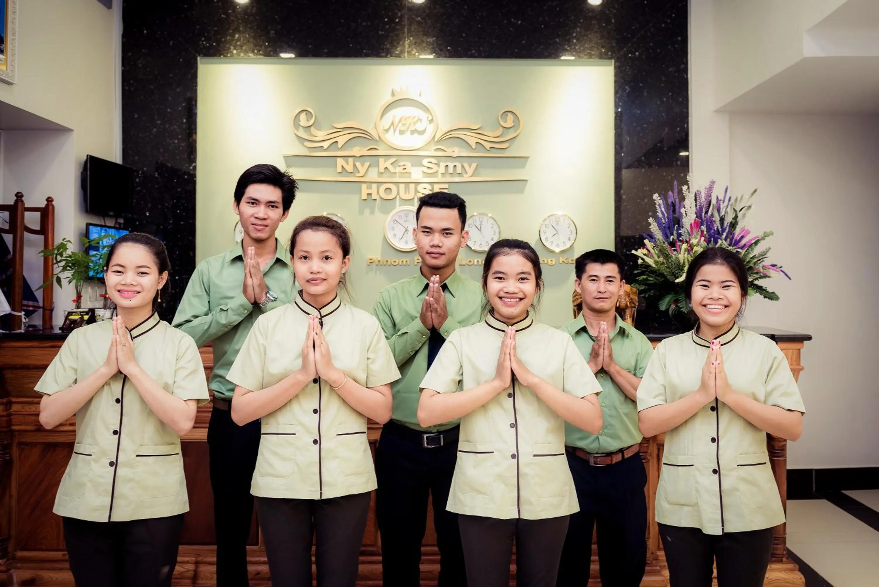 Staff in NKS Hotel