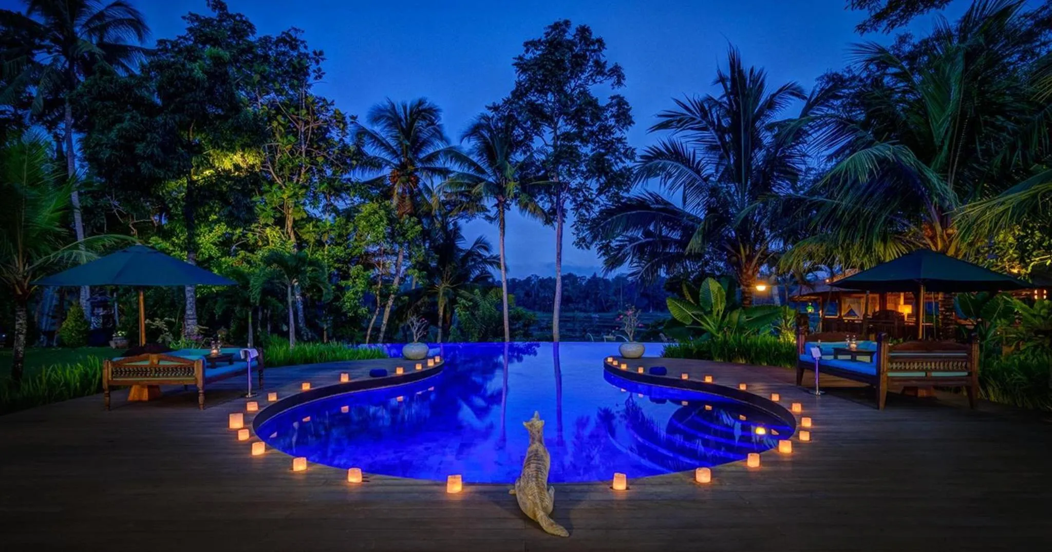 Swimming pool in Permata Ayung Private Estate