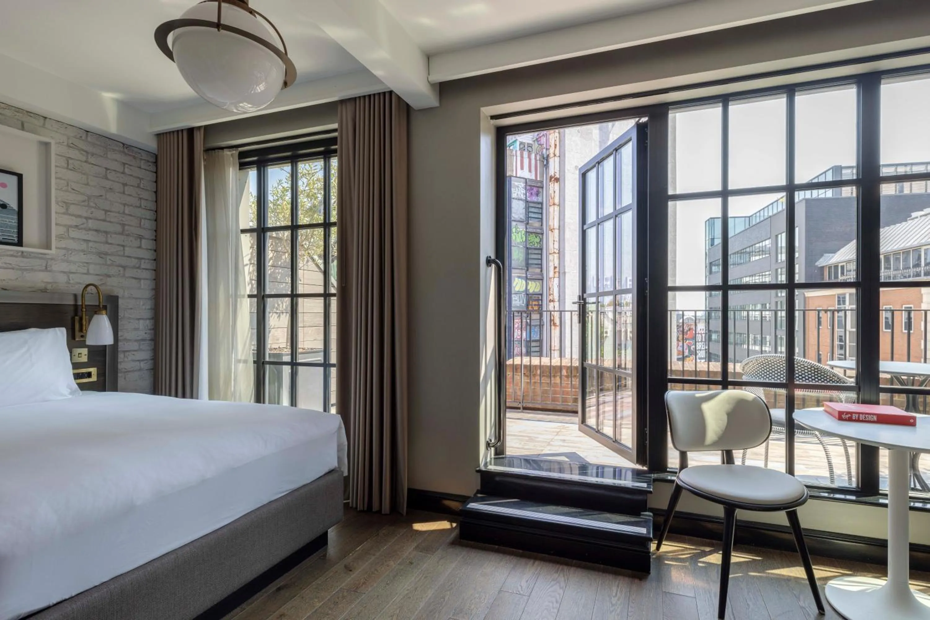 Bedroom, Bed in Mondrian London Shoreditch