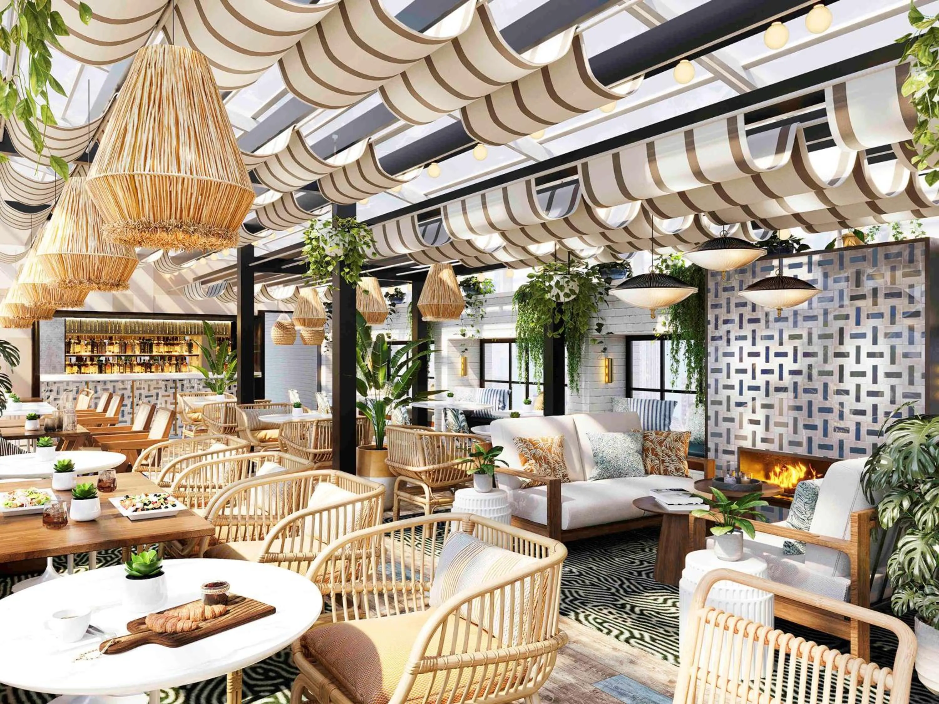 Restaurant/places to eat in Mondrian London Shoreditch