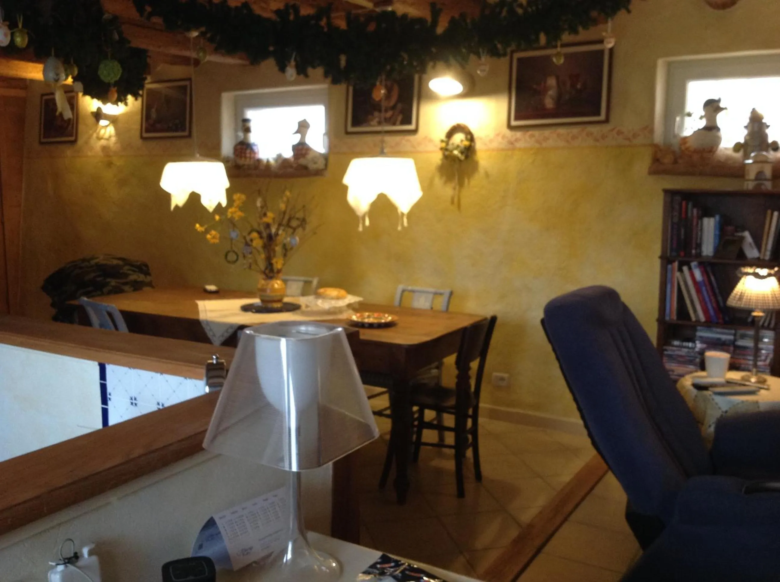 Dining area in East Wind