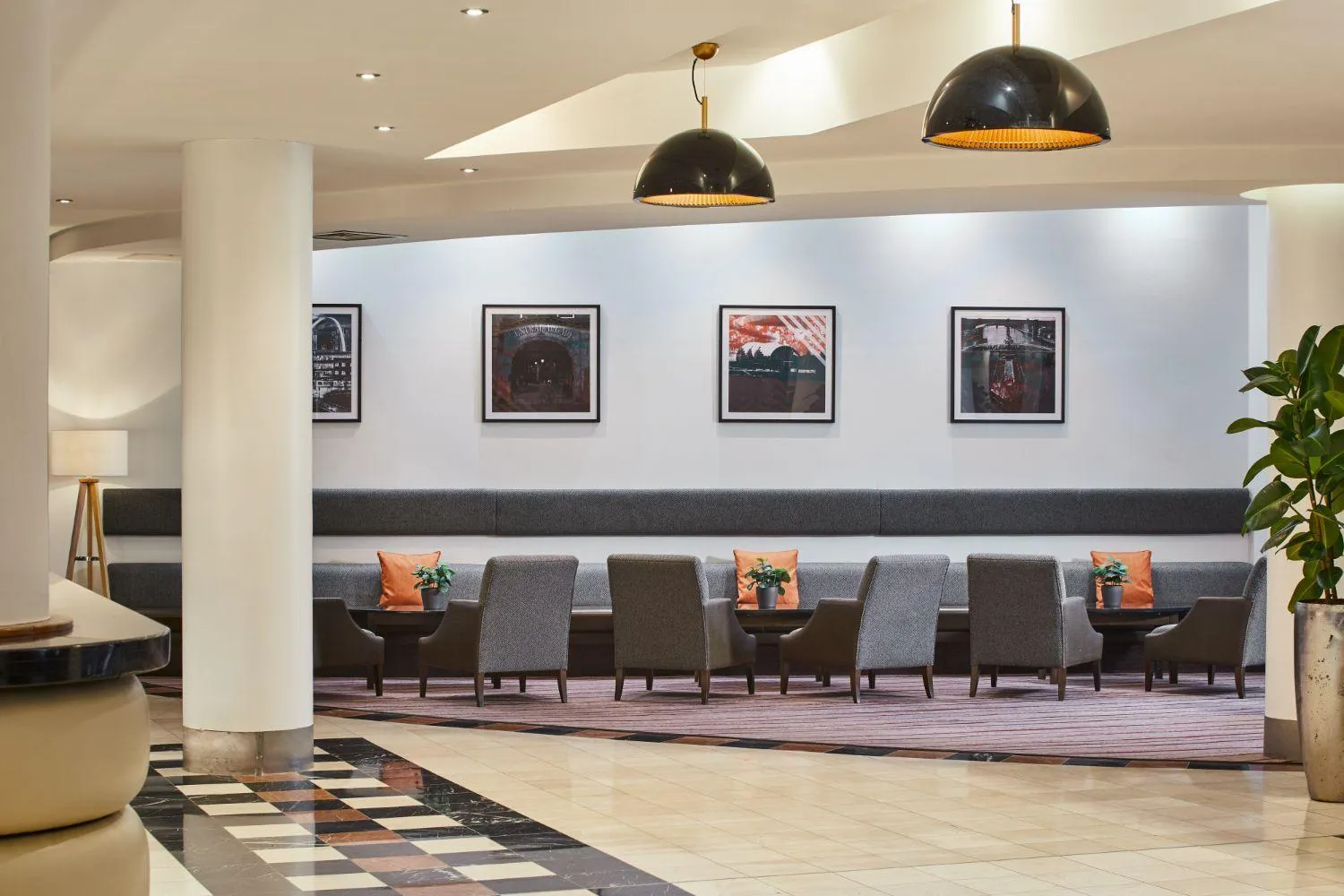 Lobby or reception in Leonardo Hotel Newcastle