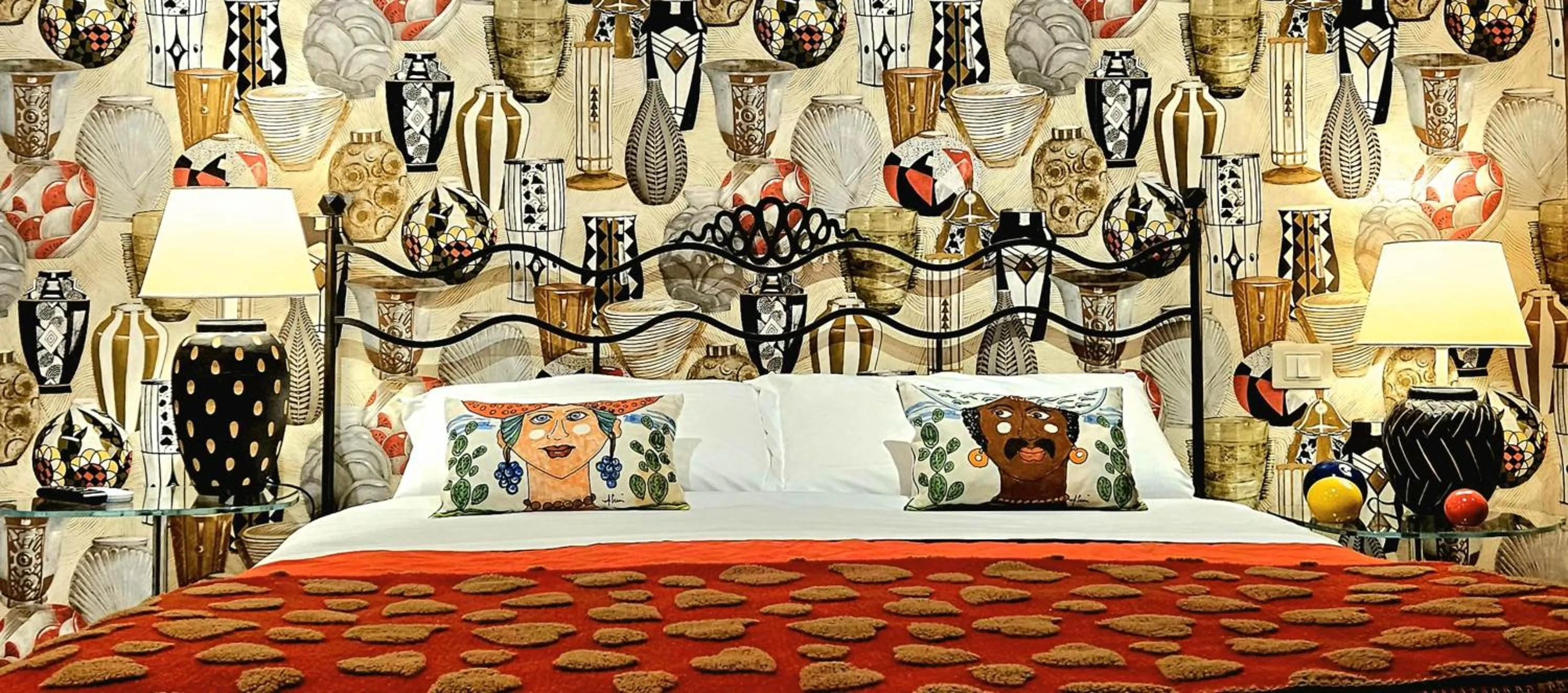 Bed in La Foresteria Garden Boutique B&B