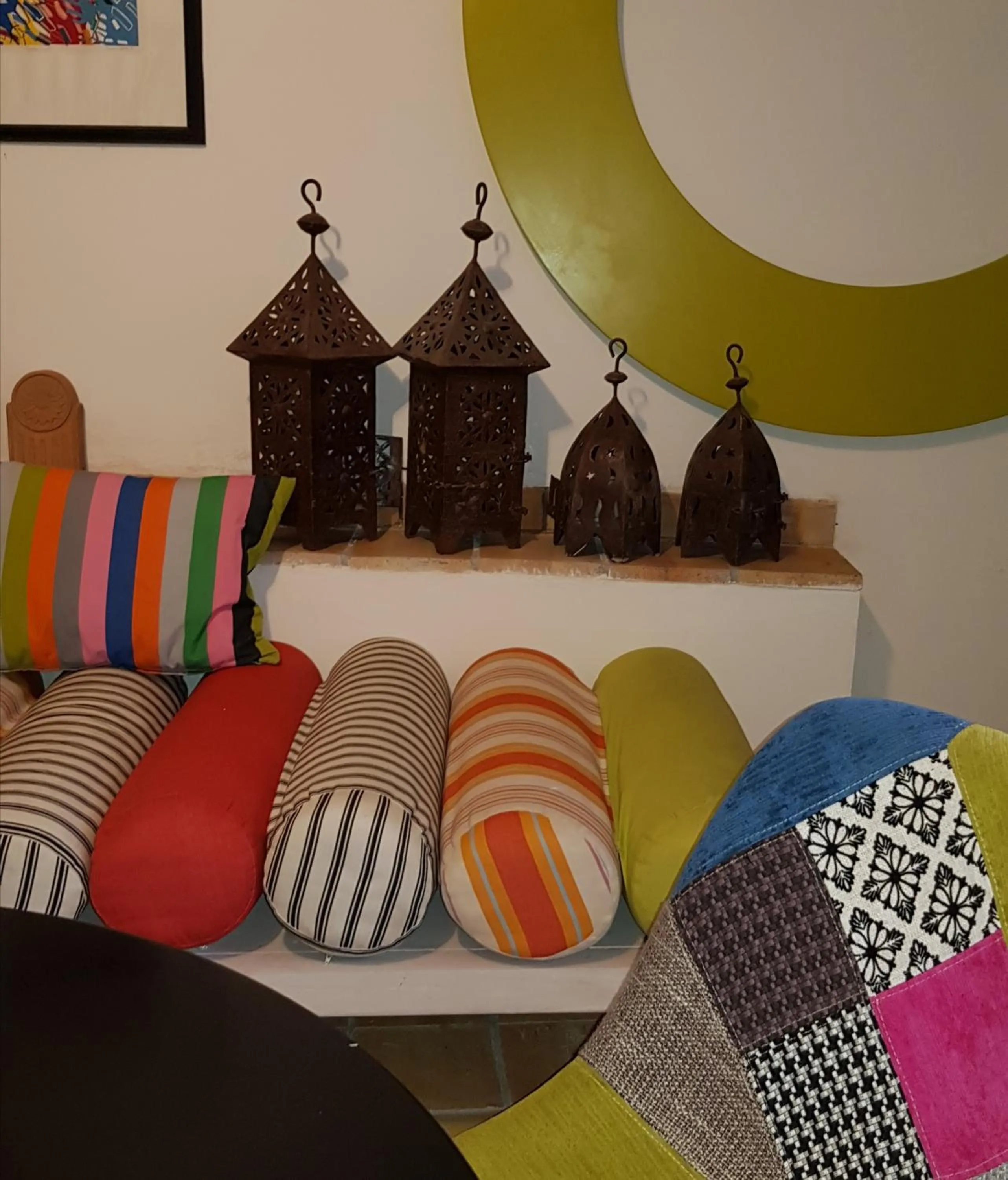 Seating area in La Foresteria Garden Boutique B&B