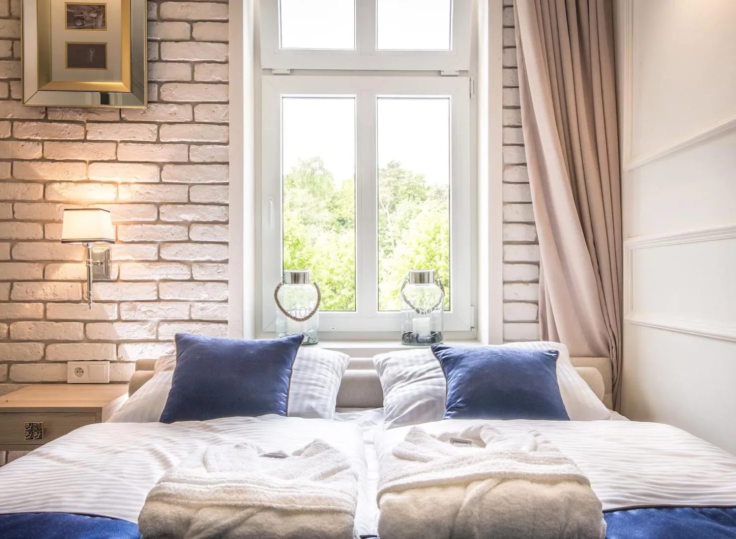 Bed in Willa Legenda Hotel Adults Only