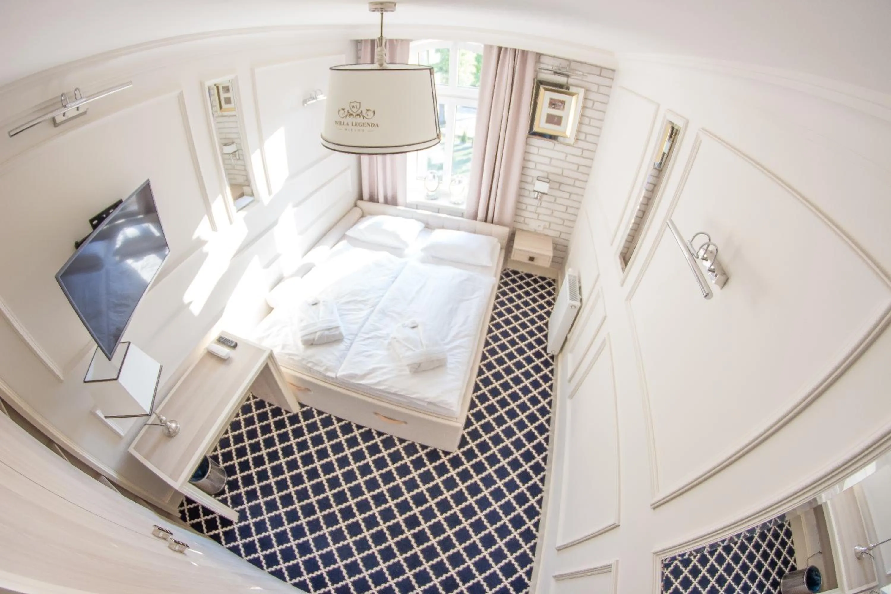 Bed in Willa Legenda Hotel Adults Only