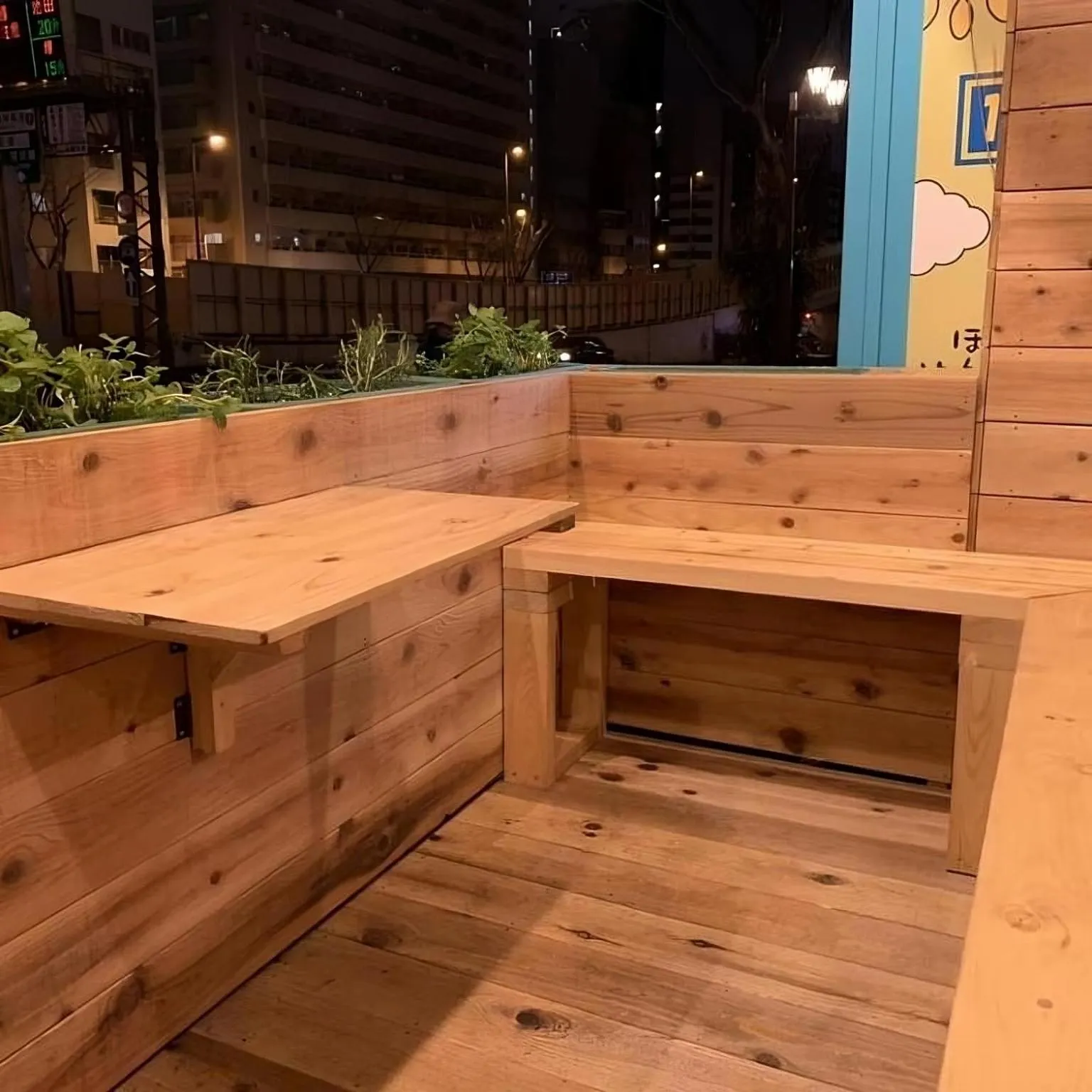 Patio in Backstage Party Hostel & Bar