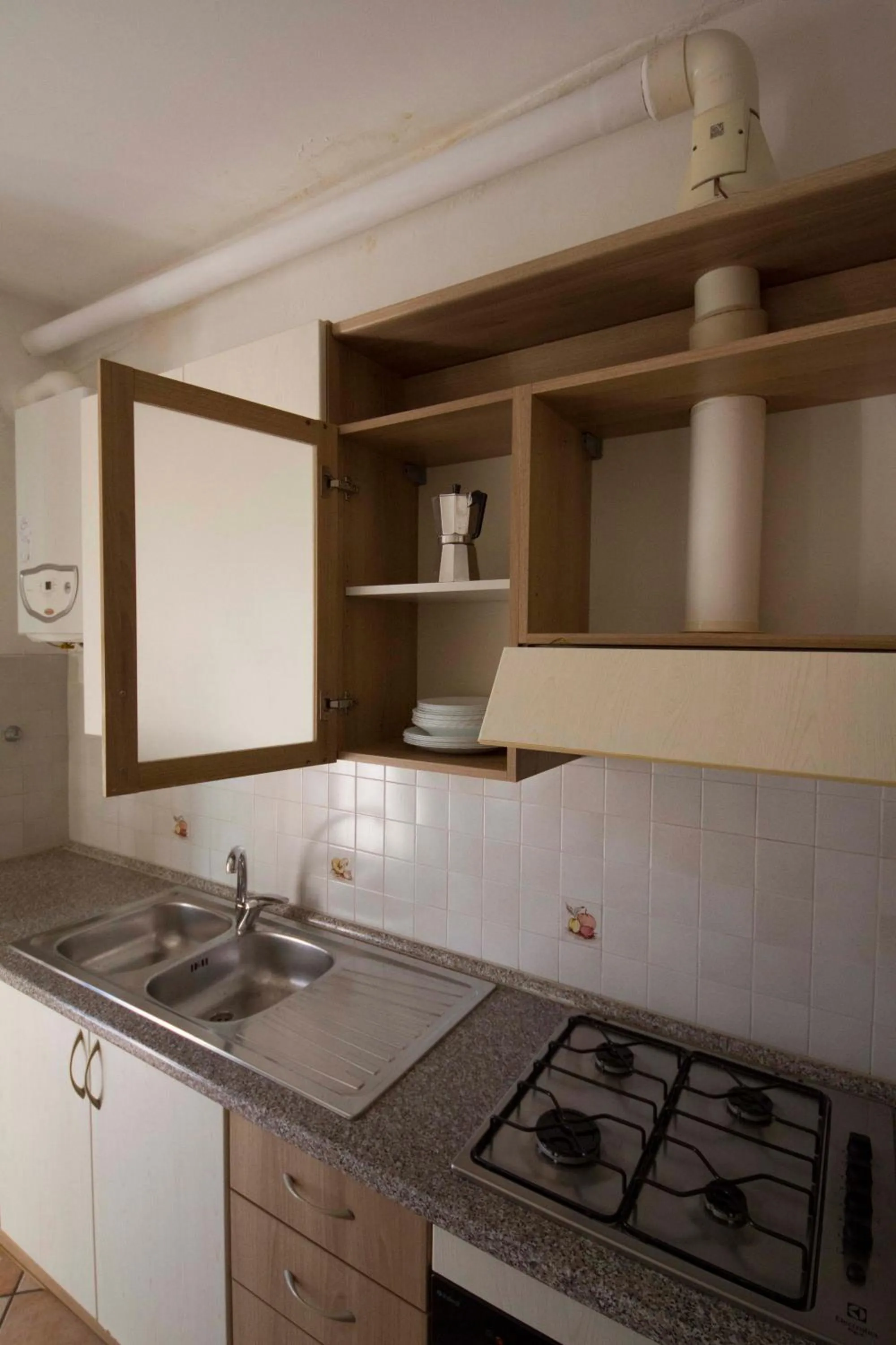 Kitchen or kitchenette in Bed & Breakfast Porta Santi