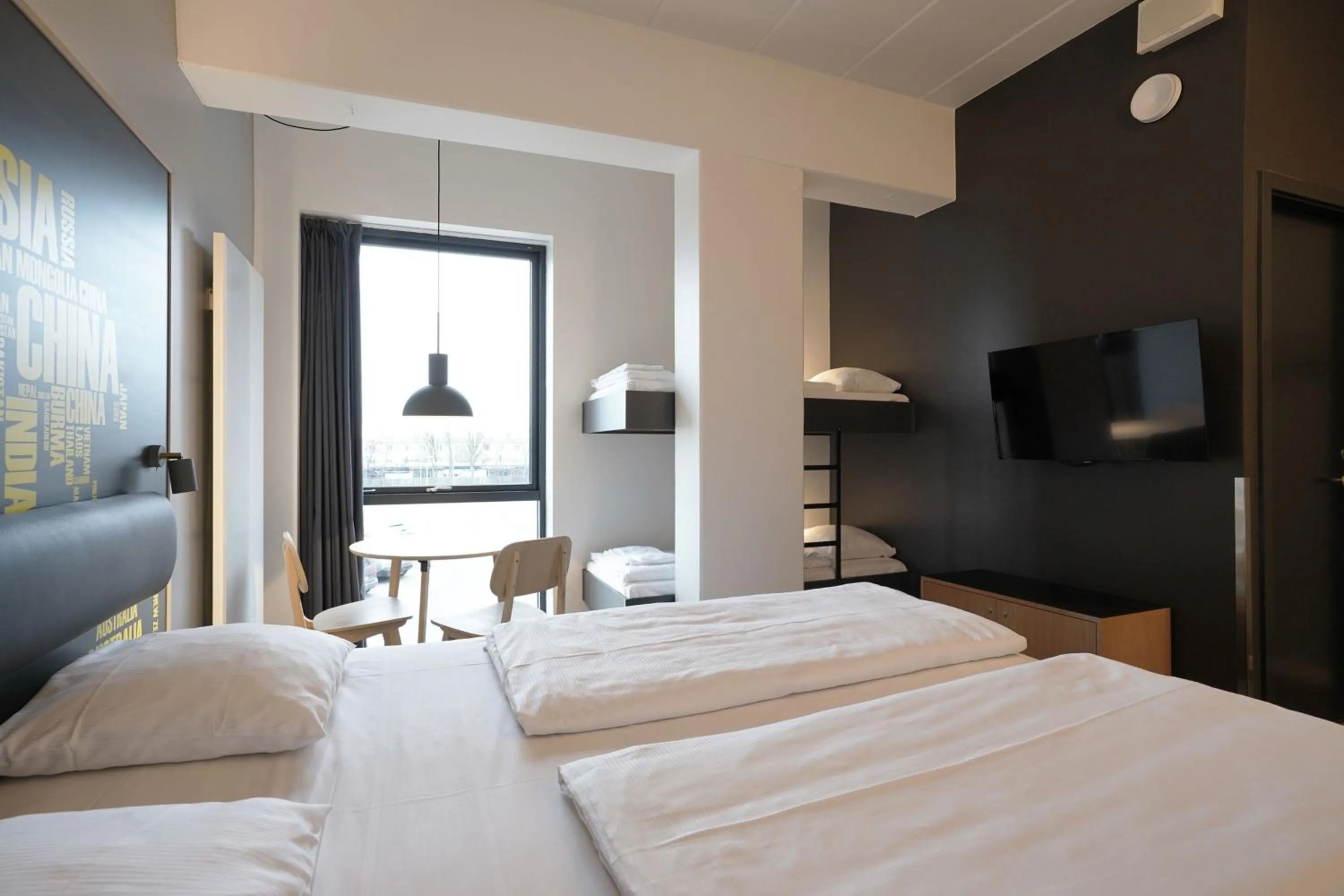 Photo of the whole room, Bed in Four Points Flex by Sheraton Copenhagen Airport