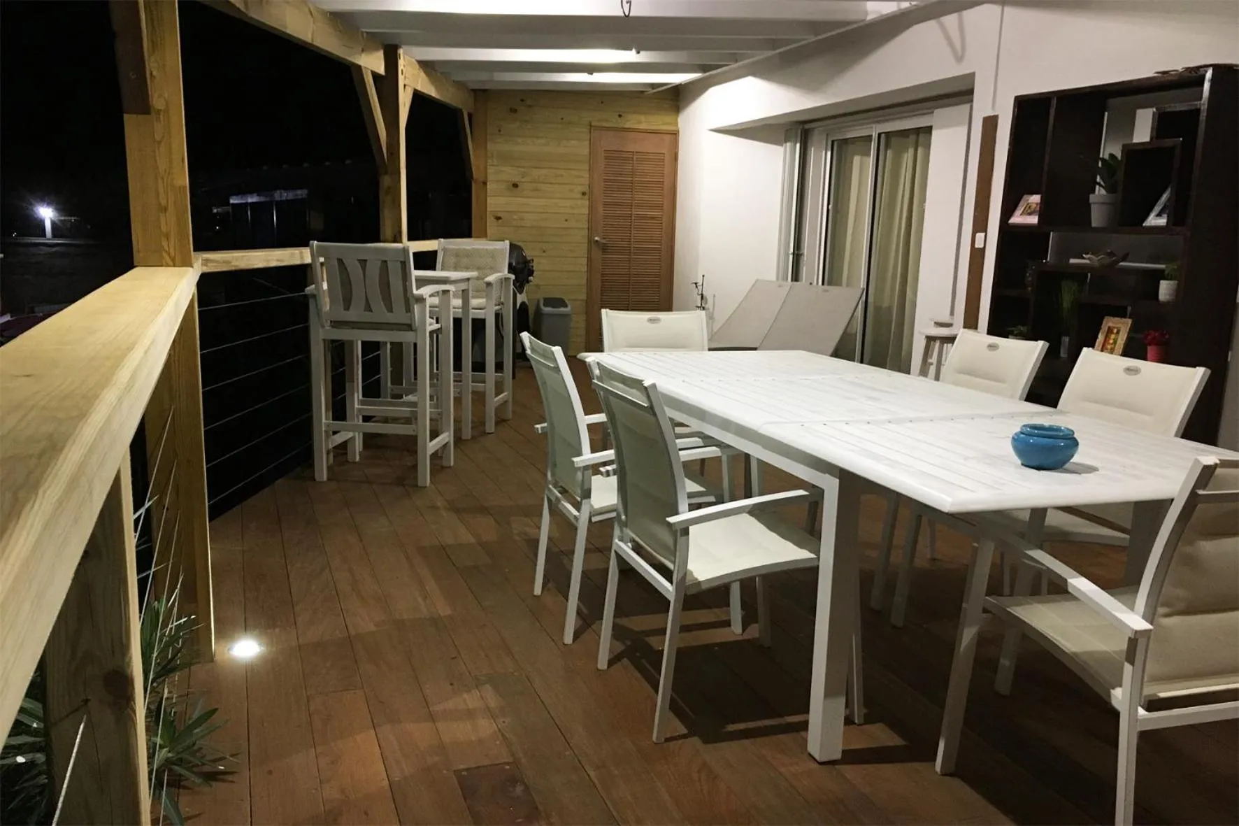 Patio in Les Balcons d'Oyster Pond