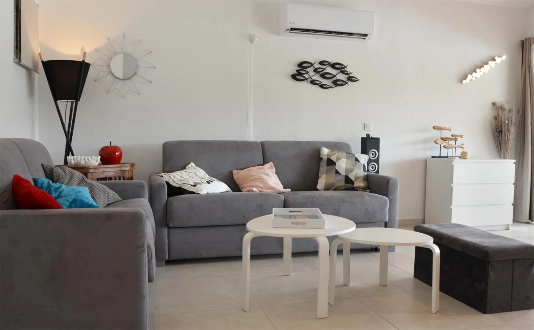 Living room in Les Balcons d'Oyster Pond