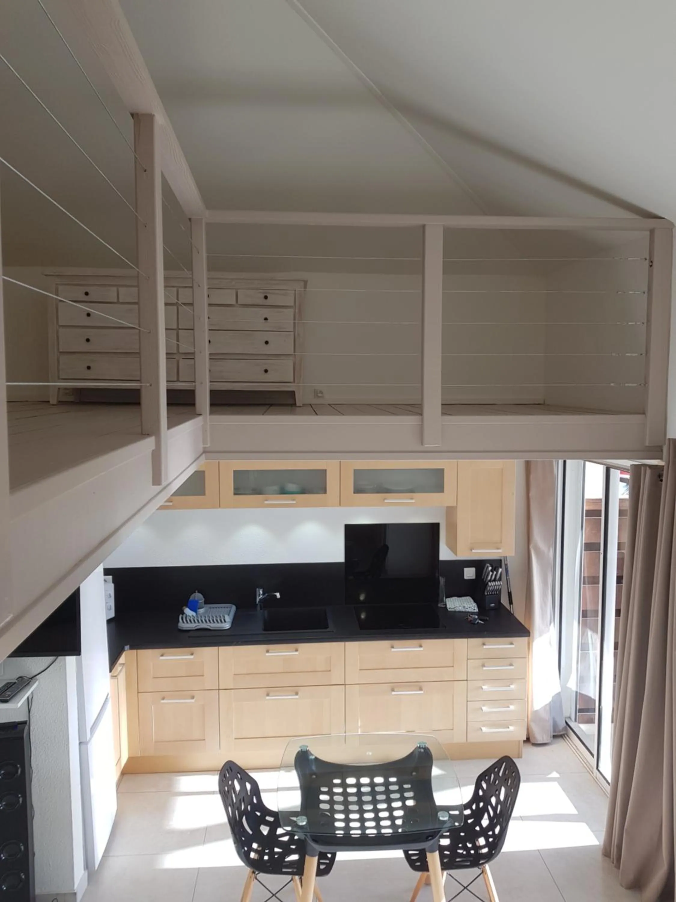 Dining area in Les Balcons d'Oyster Pond