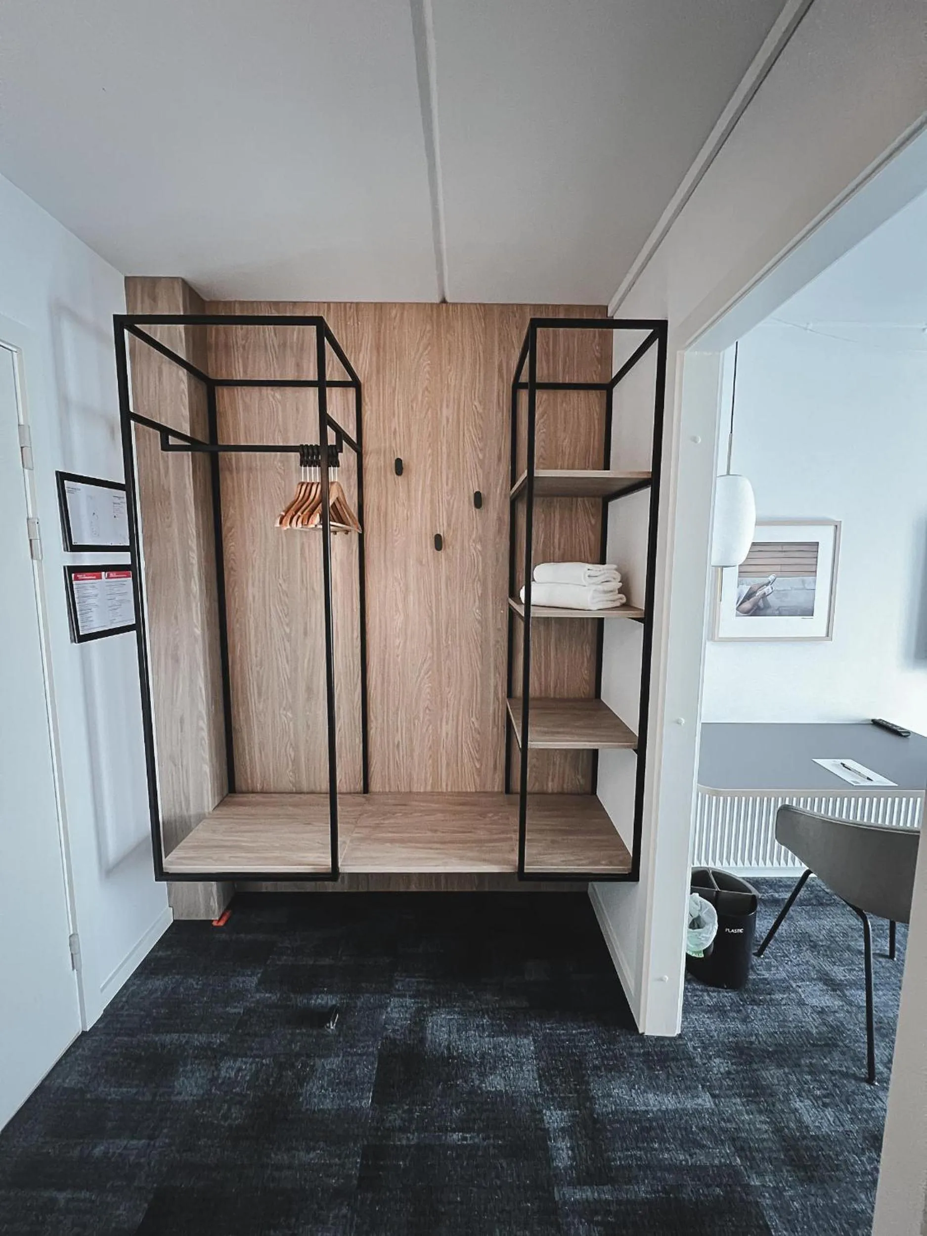 Bed in Hotel Faaborg Fjord