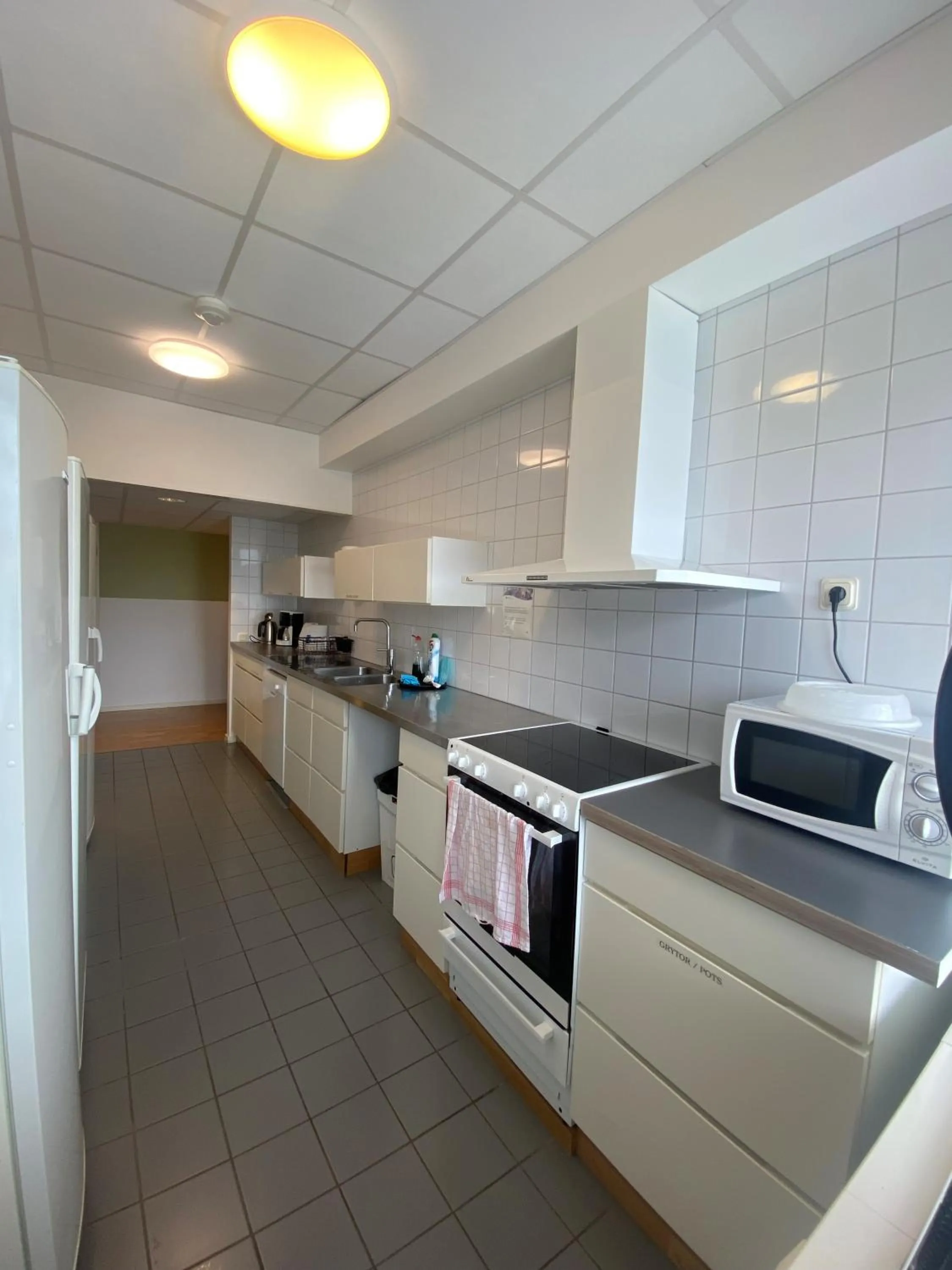 Kitchen or kitchenette in STF Vandrarhem Oscar