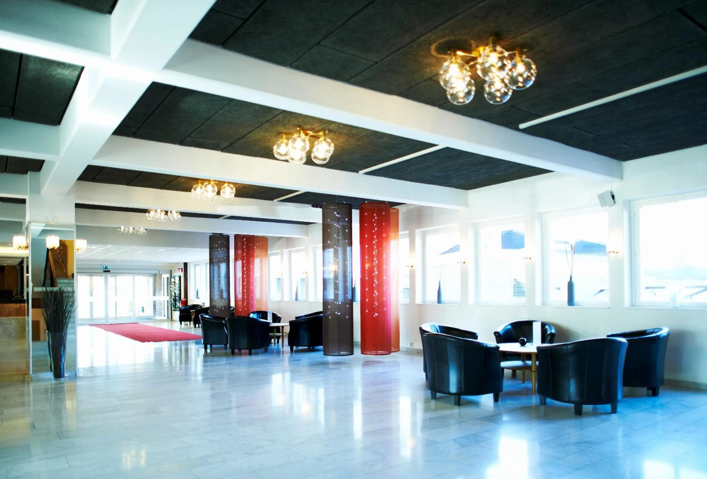 Lobby or reception in STF Vandrarhem Oscar