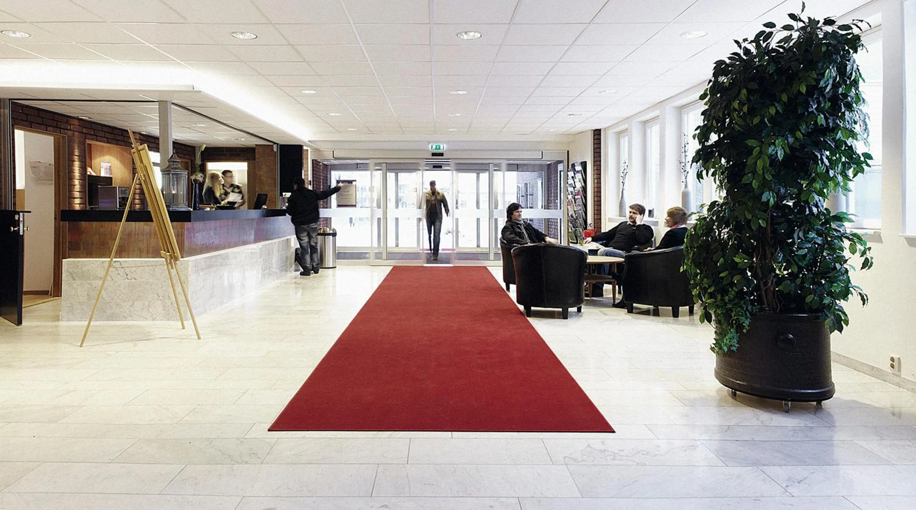 Lobby or reception in STF Vandrarhem Oscar