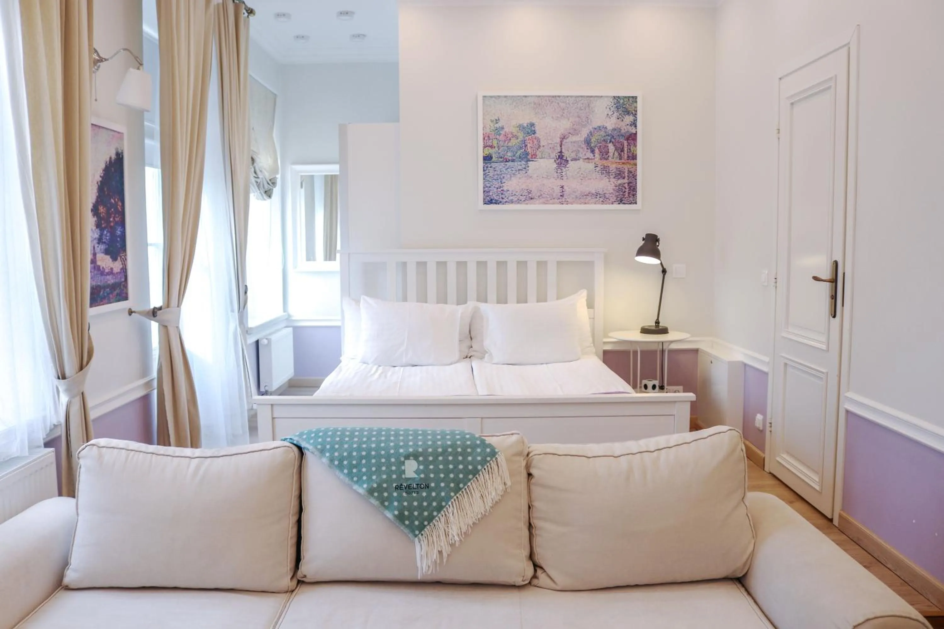 Bed in Revelton Suites Tallinn