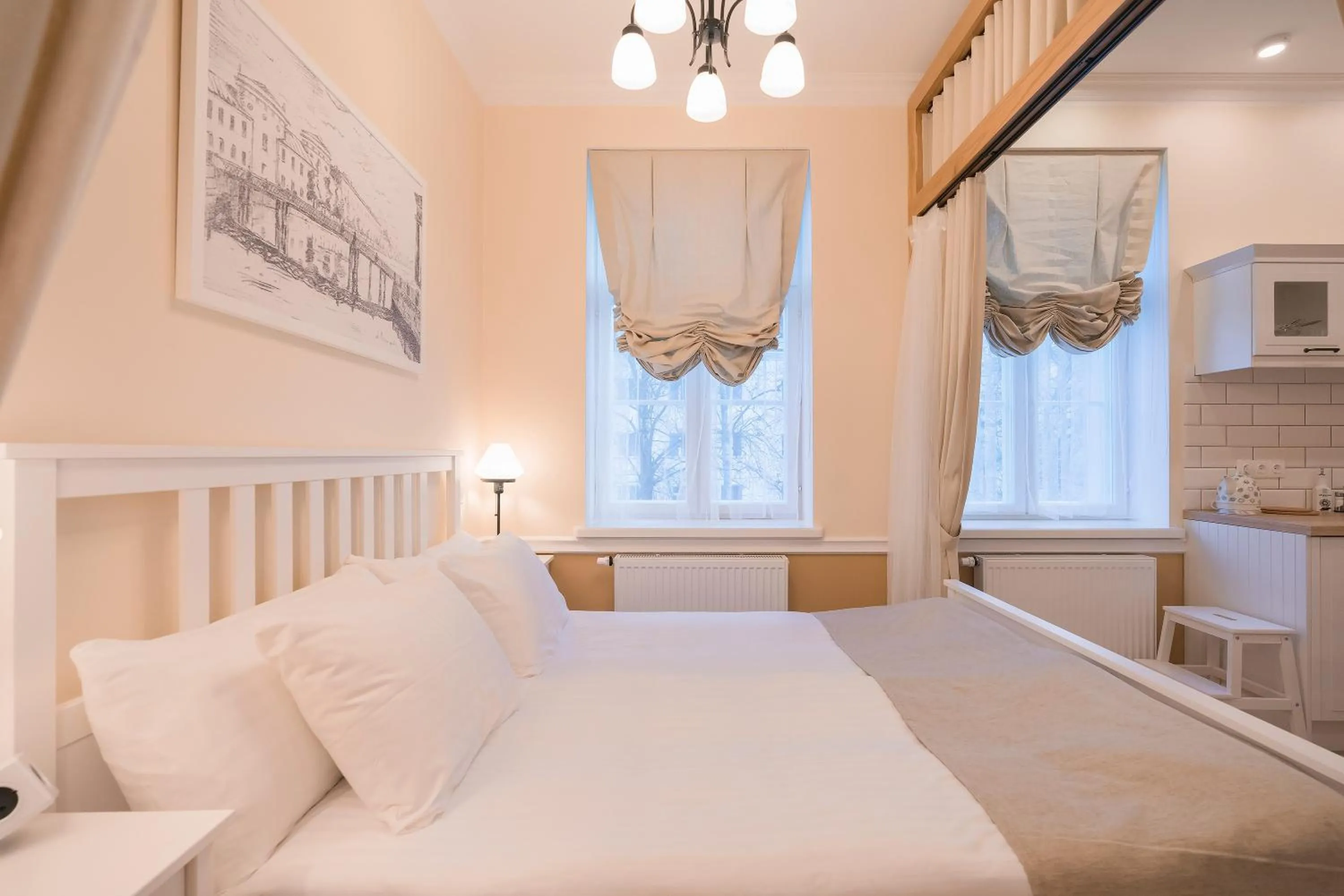 Bed in Revelton Suites Tallinn