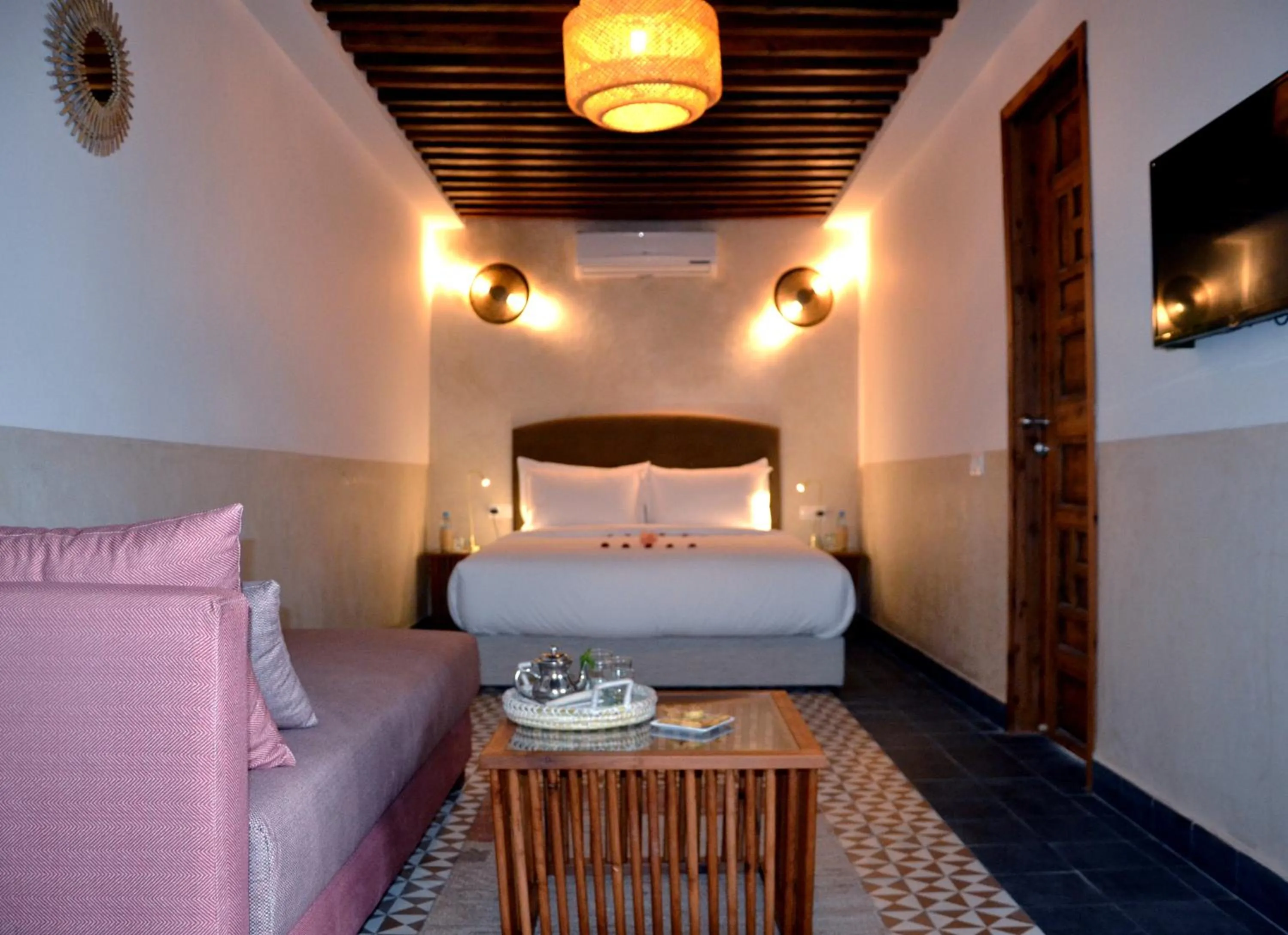 Bed in Riad Dar Dar