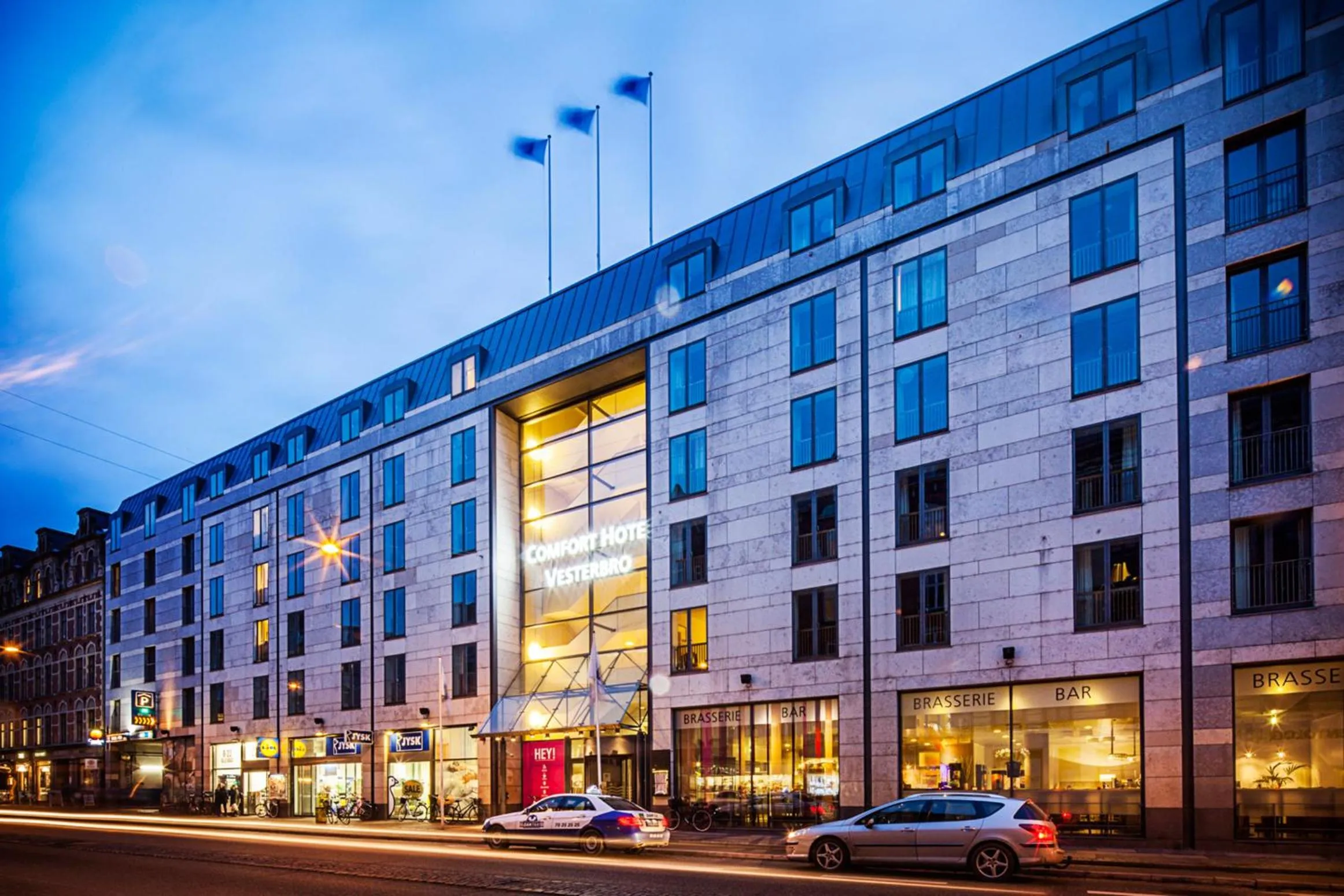Property building in Comfort Hotel Vesterbro