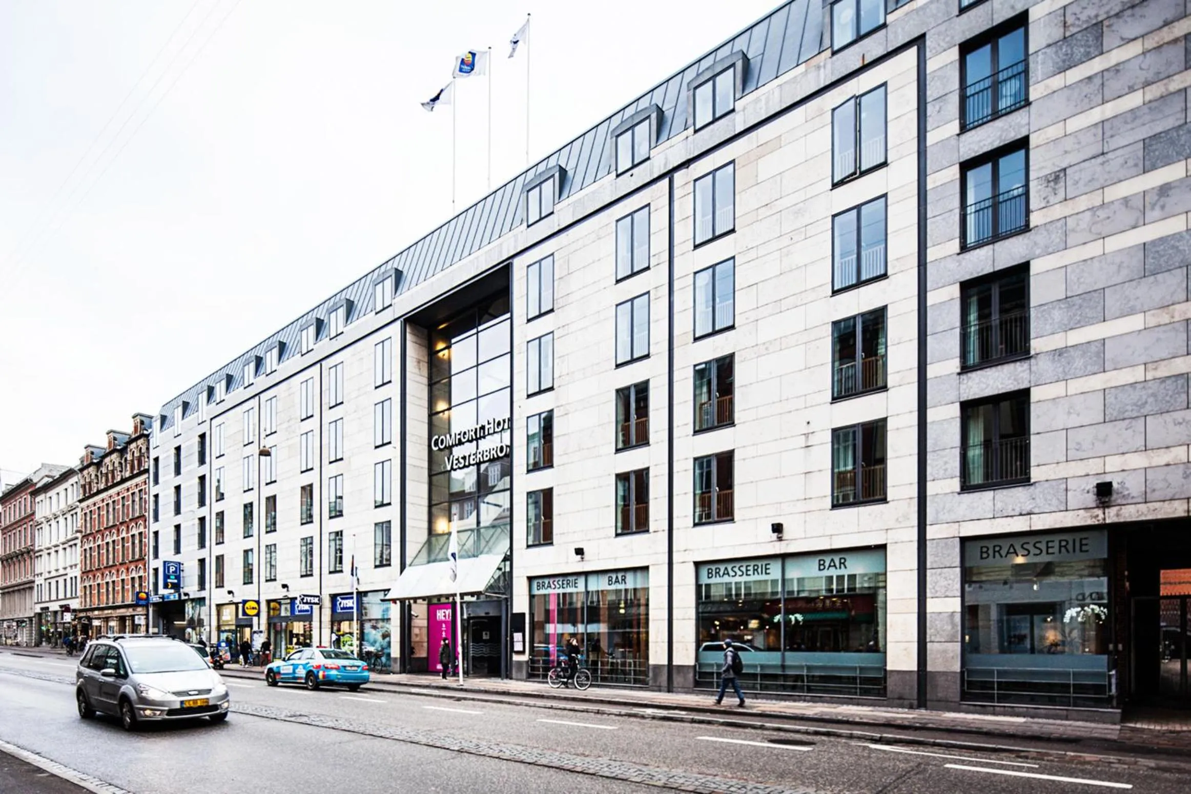 Property building in Comfort Hotel Vesterbro