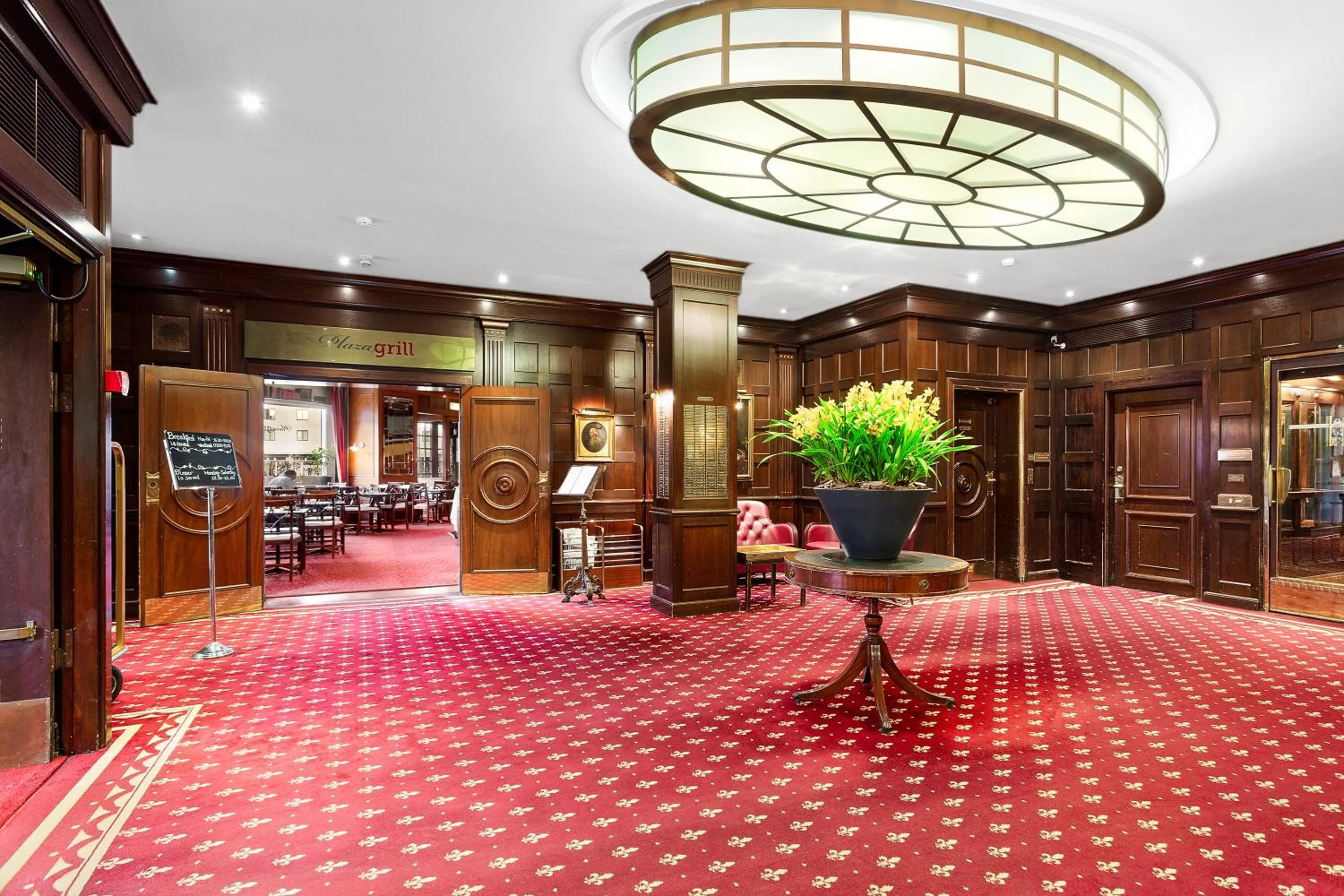 Lobby or reception in ProfilHotels Copenhagen Plaza