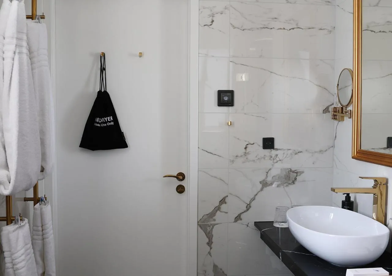 Bathroom in ProfilHotels Copenhagen Plaza