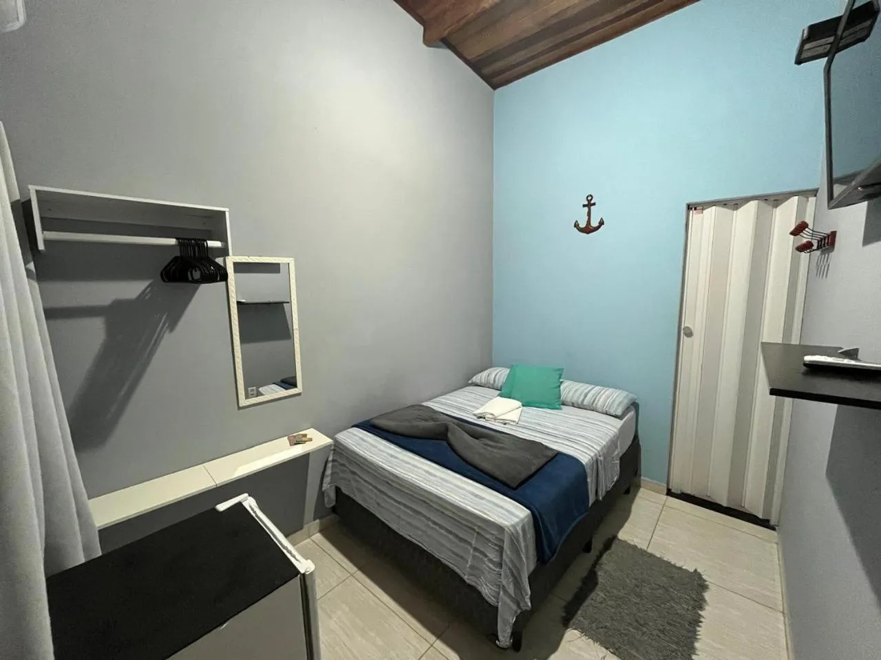 Bed in Pousada Gaivotas