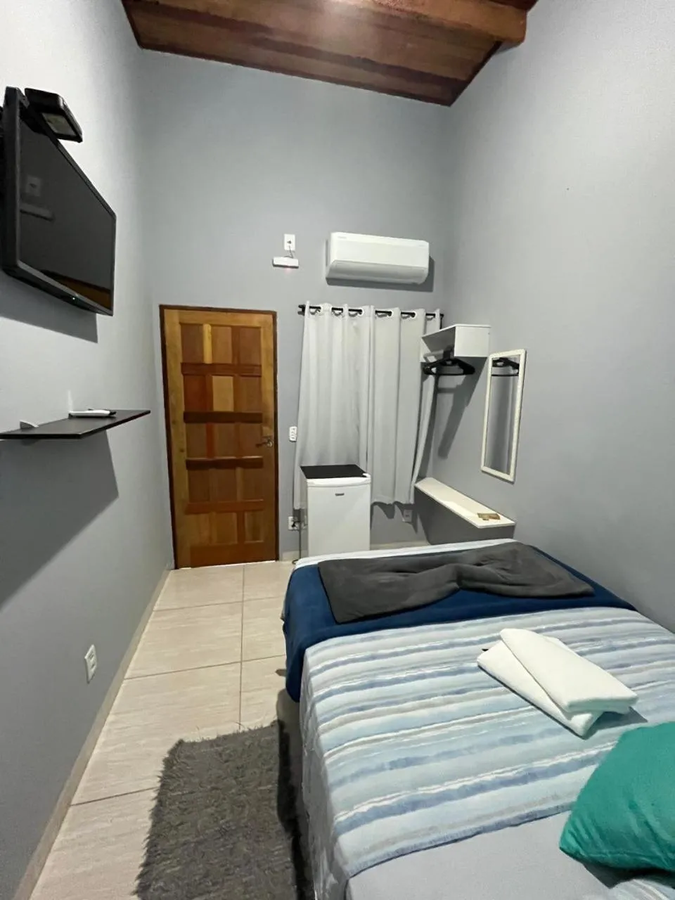 Bed in Pousada Gaivotas