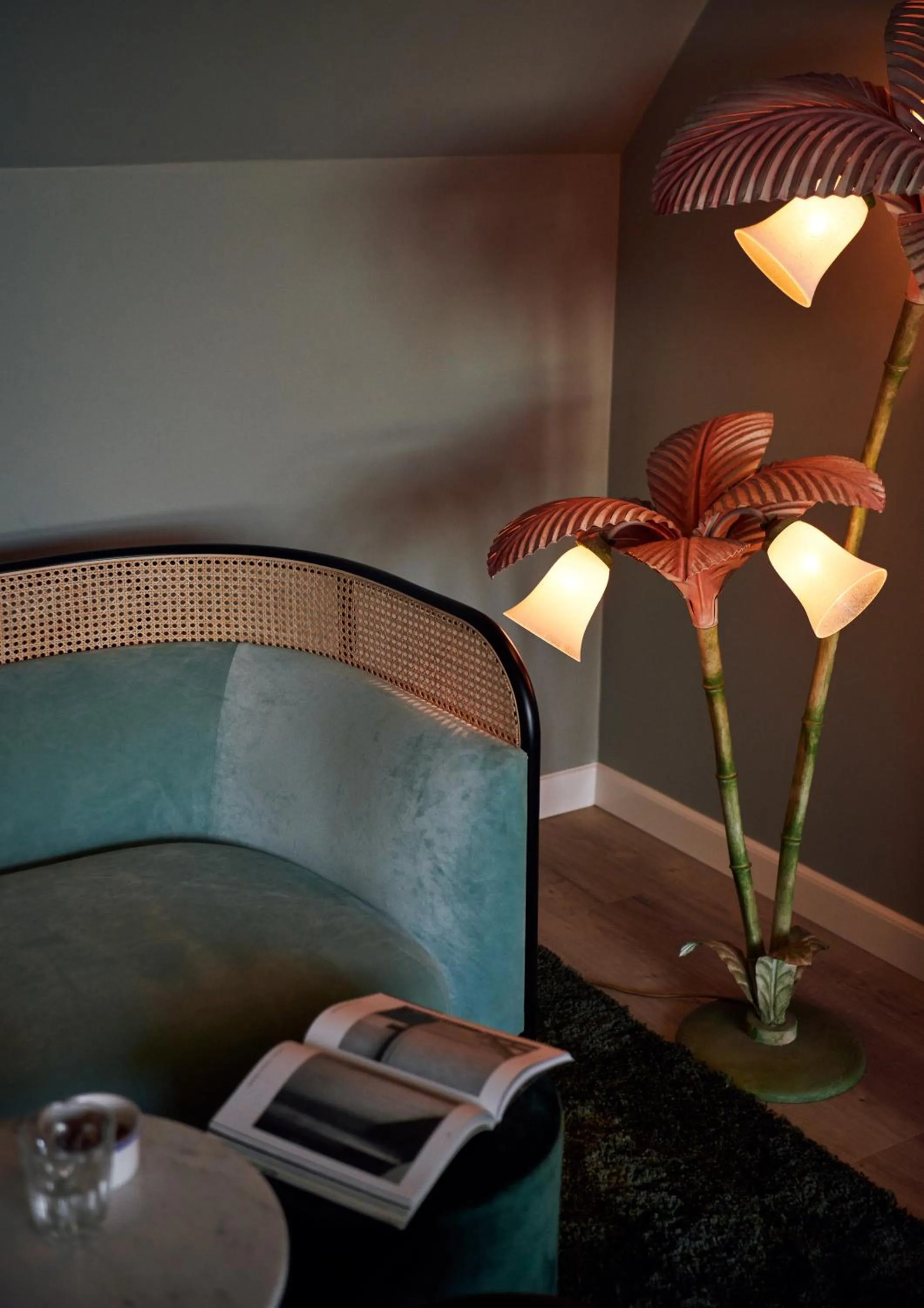 Seating area in Coco Hotel