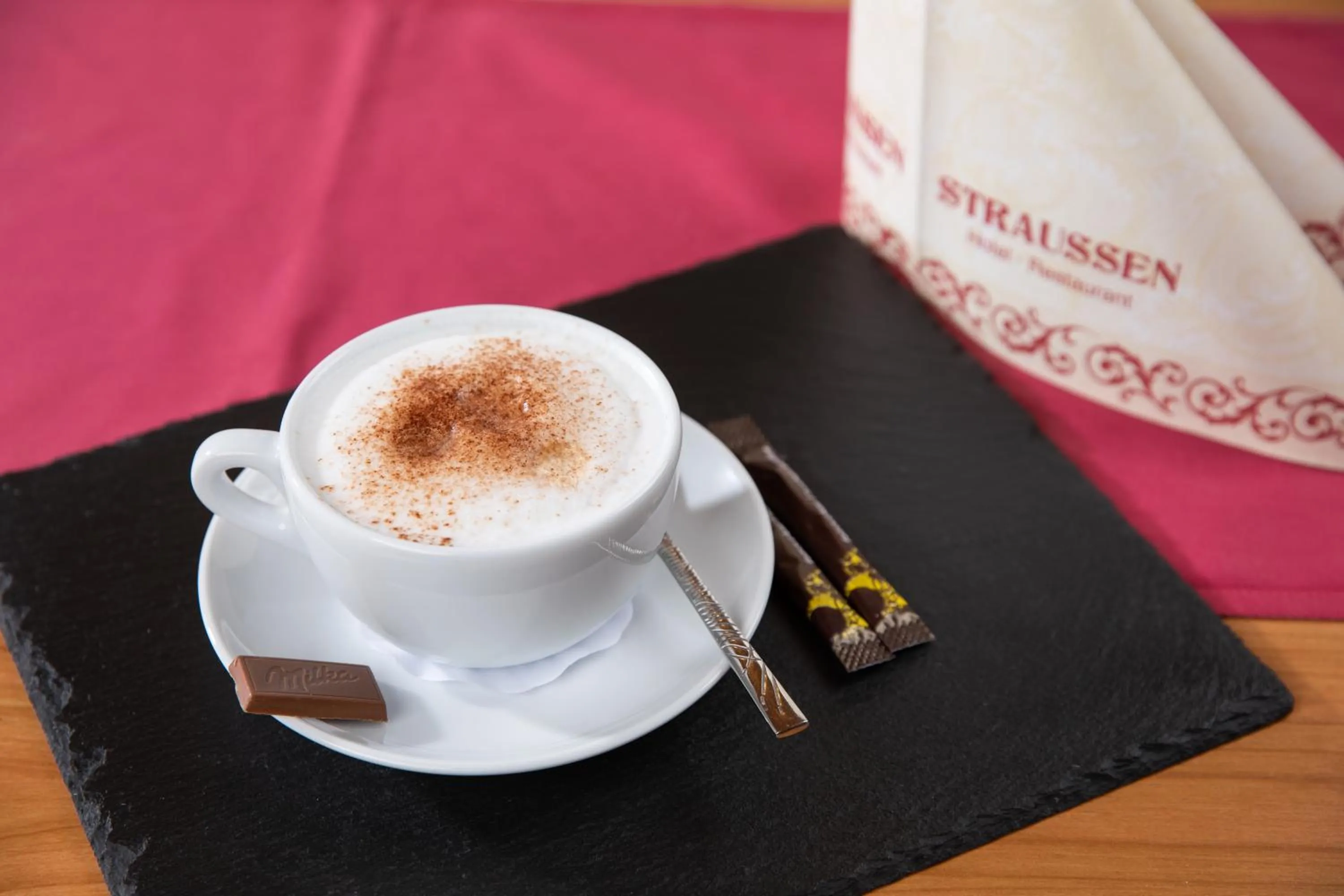 Coffee/tea facilities in Hotel-Restaurant Straussen